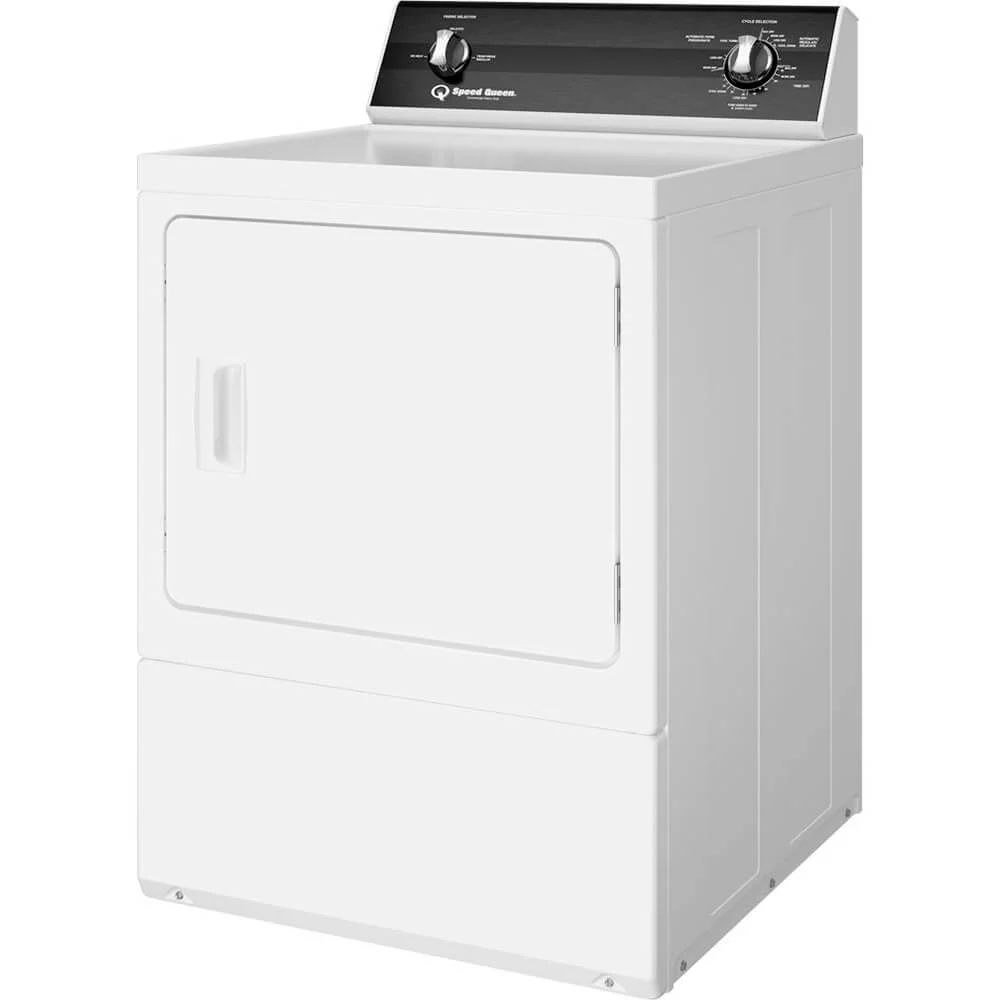 Speed Queen DR3003WE 7.0 Cu. Ft. White Electric Dryer - Image 3