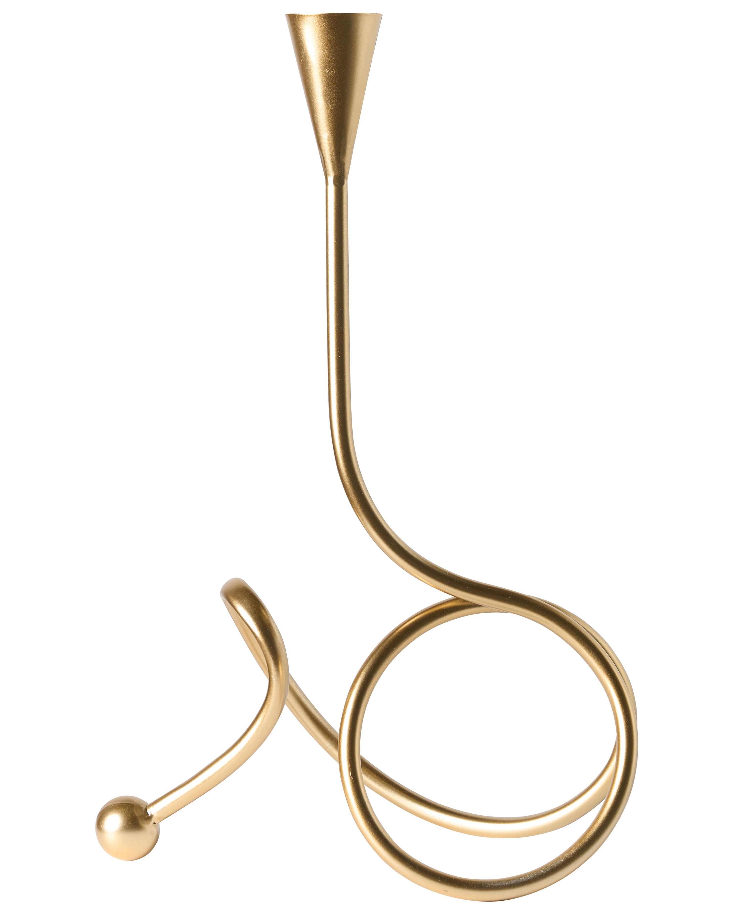 Candle Holder AROUCA Metal 40 cm Gold