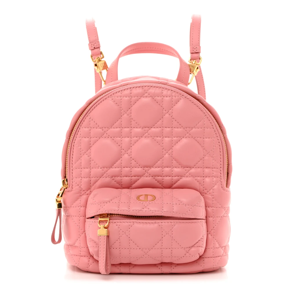 Mirror Quality Dior Peach Blossom Mini Backpack Replica