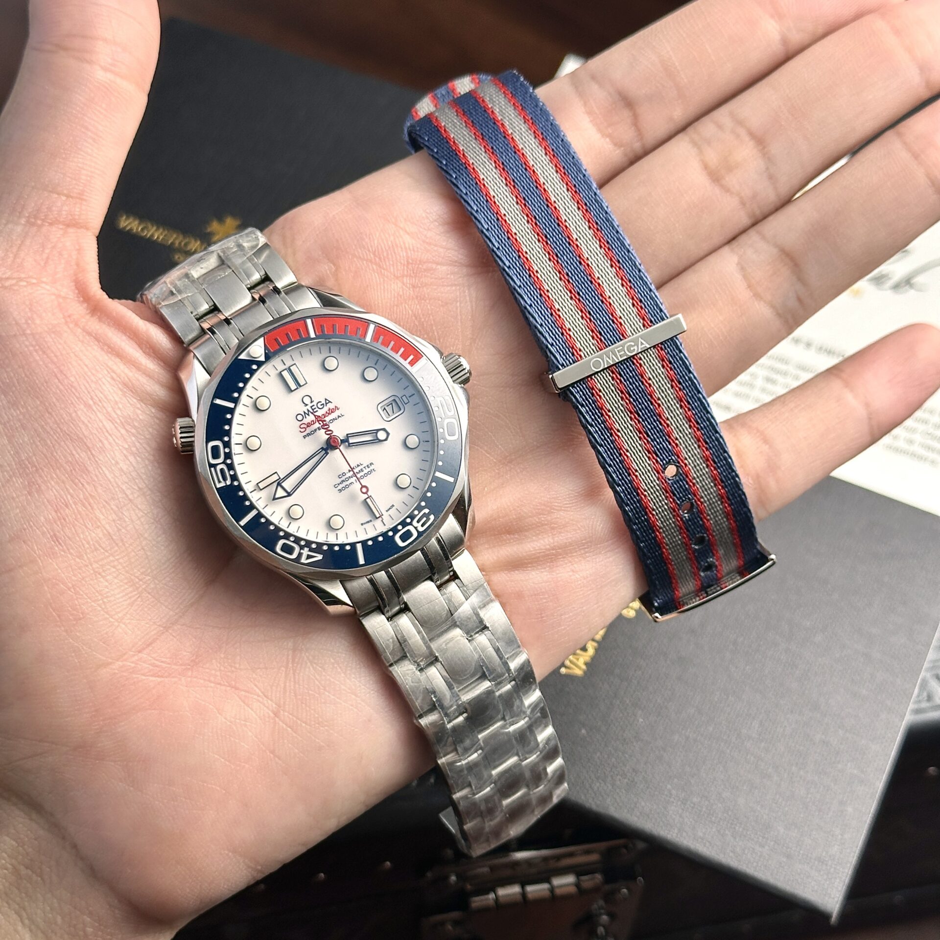 Omega Seamaster Profesional 007 Replica Watch VS Factory 41mm - Elite Watch Atelier