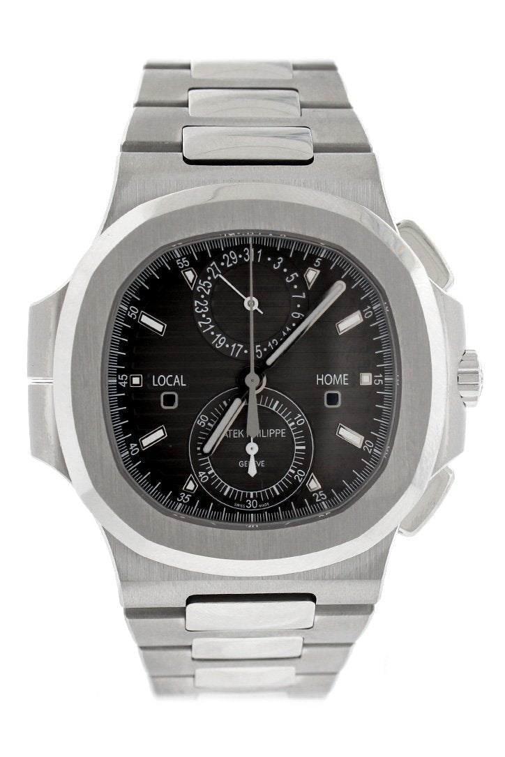 Patek Philippe Nautilus Travel Time Chronograph Stainless Steel Automatic Men's Watch 5990-1A-001(1:1 replica) - Top club