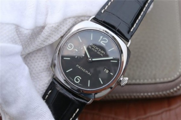 Replica Panerai PAM388 Black Dial Leather Strap P.9000 Super Clone - Elite Watch Atelier