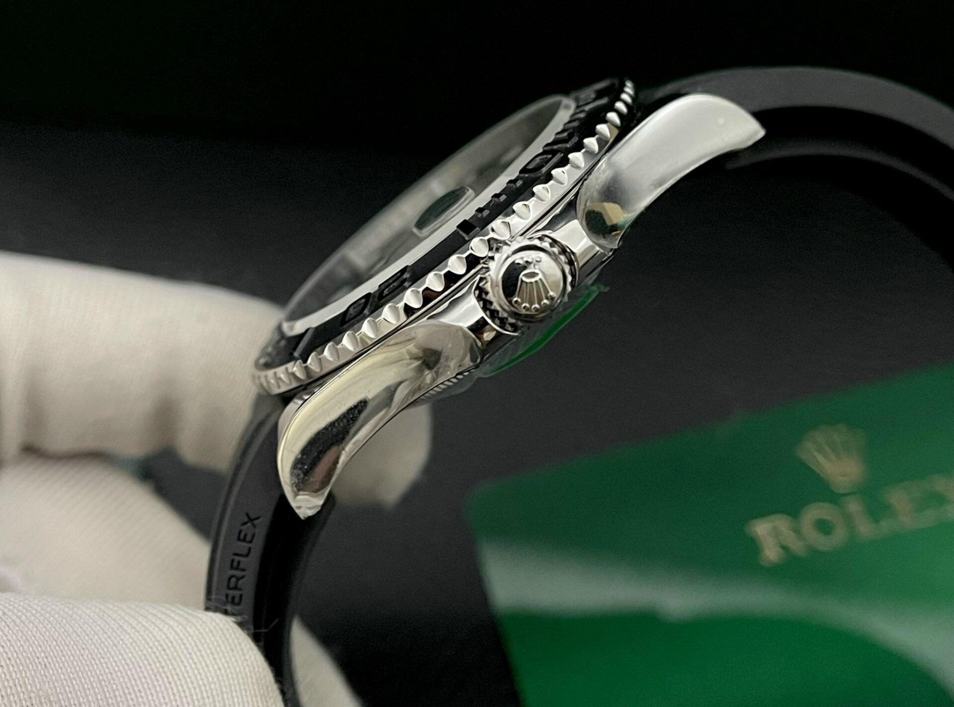 Rolex Replica 11 Watch Yacht-Master Swiss Movement Black Dial EW Factory 40mm - Top club