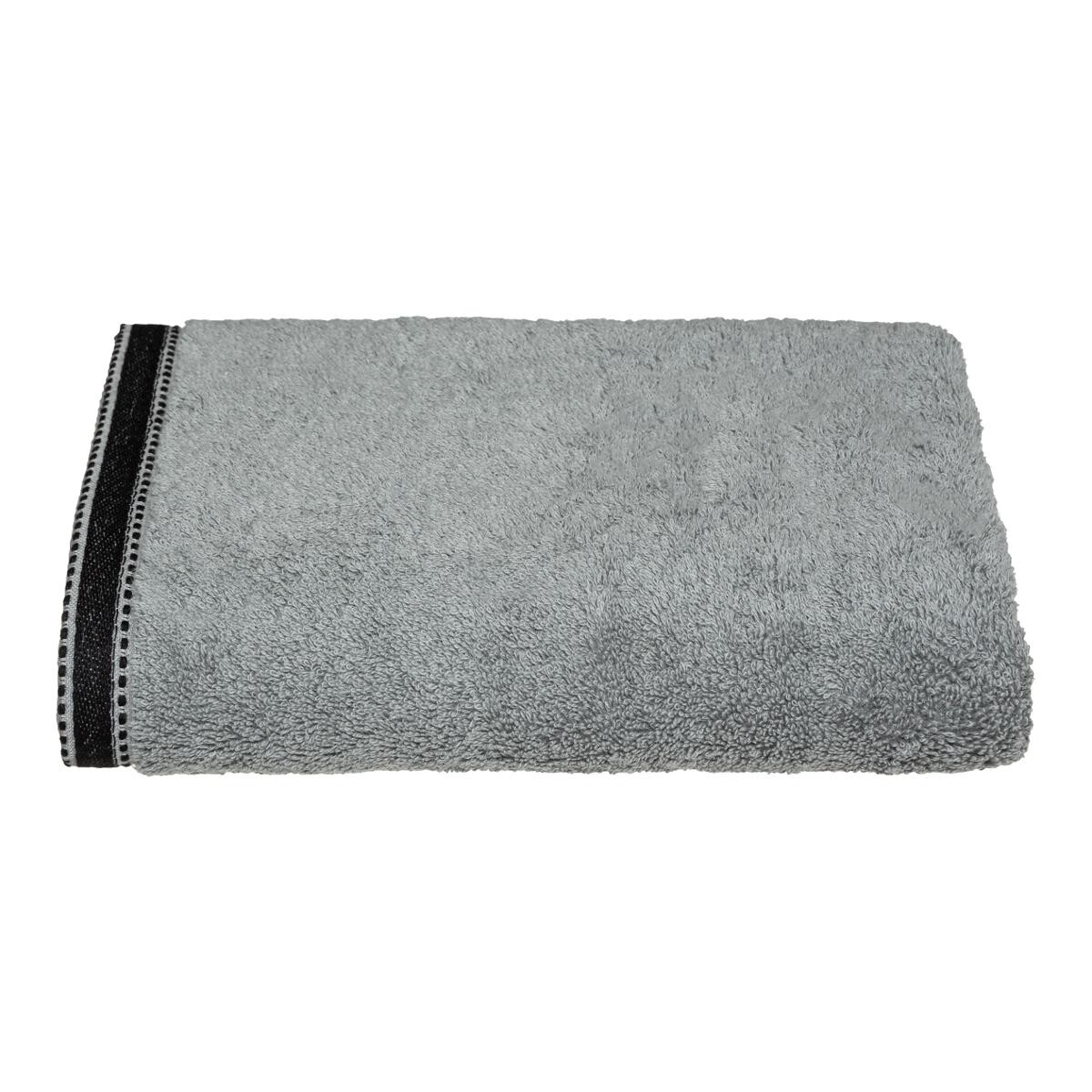 Shower towel "Joia", cotton Slate grey, 70x130 cm, 550 g/m&sup2;