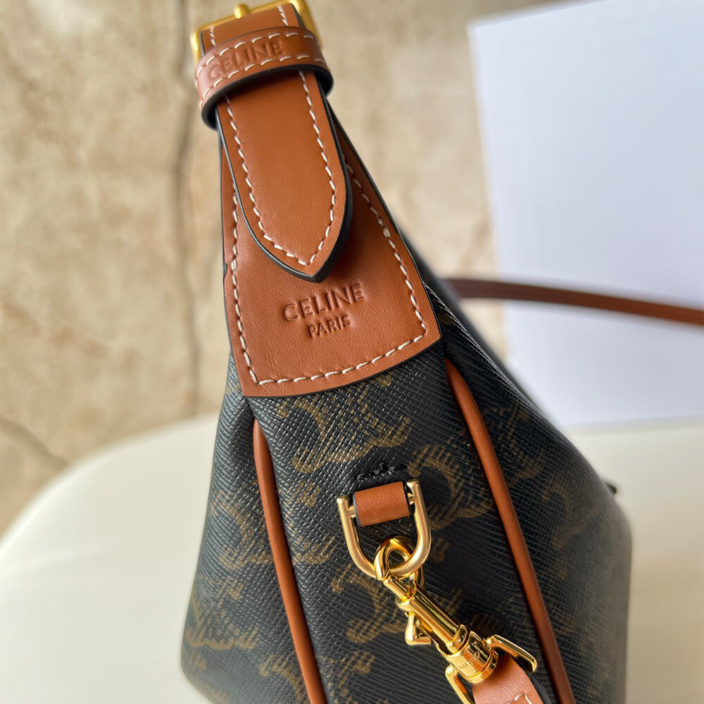 Teen Celine Lulu IN TRIOMPHE CANVAS AND CALFSKIN1:1High-quality replica