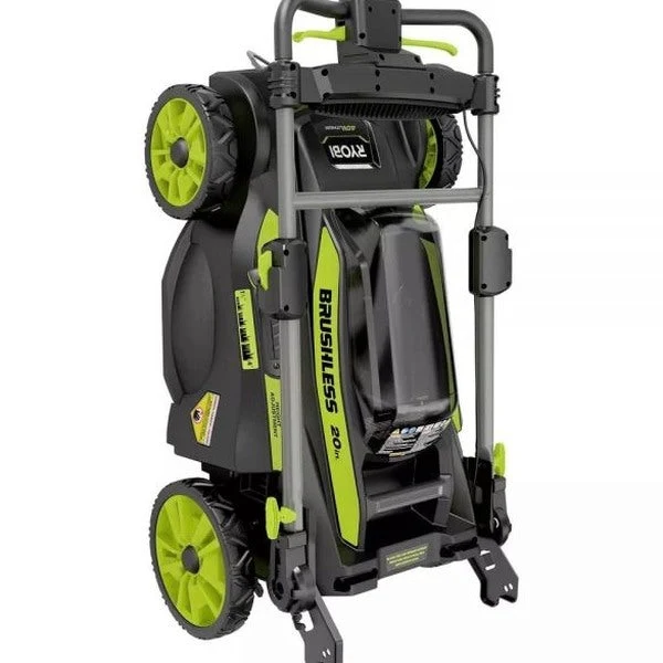RYOBI 40V 20 in Self-Propelled Mower/Trimmer/Blower Kit, 2 Batteries, 2 Chargers - RY401120-Y/Ry40270/RY40407BTLVNM - Image 6 RYOBI 40V 20 in Self-Propelled Mower/Trimmer/Blower Kit, 2 Batteries, 2 Chargers - RY401120-Y/Ry40270/RY40407BTLVNM - Image 6