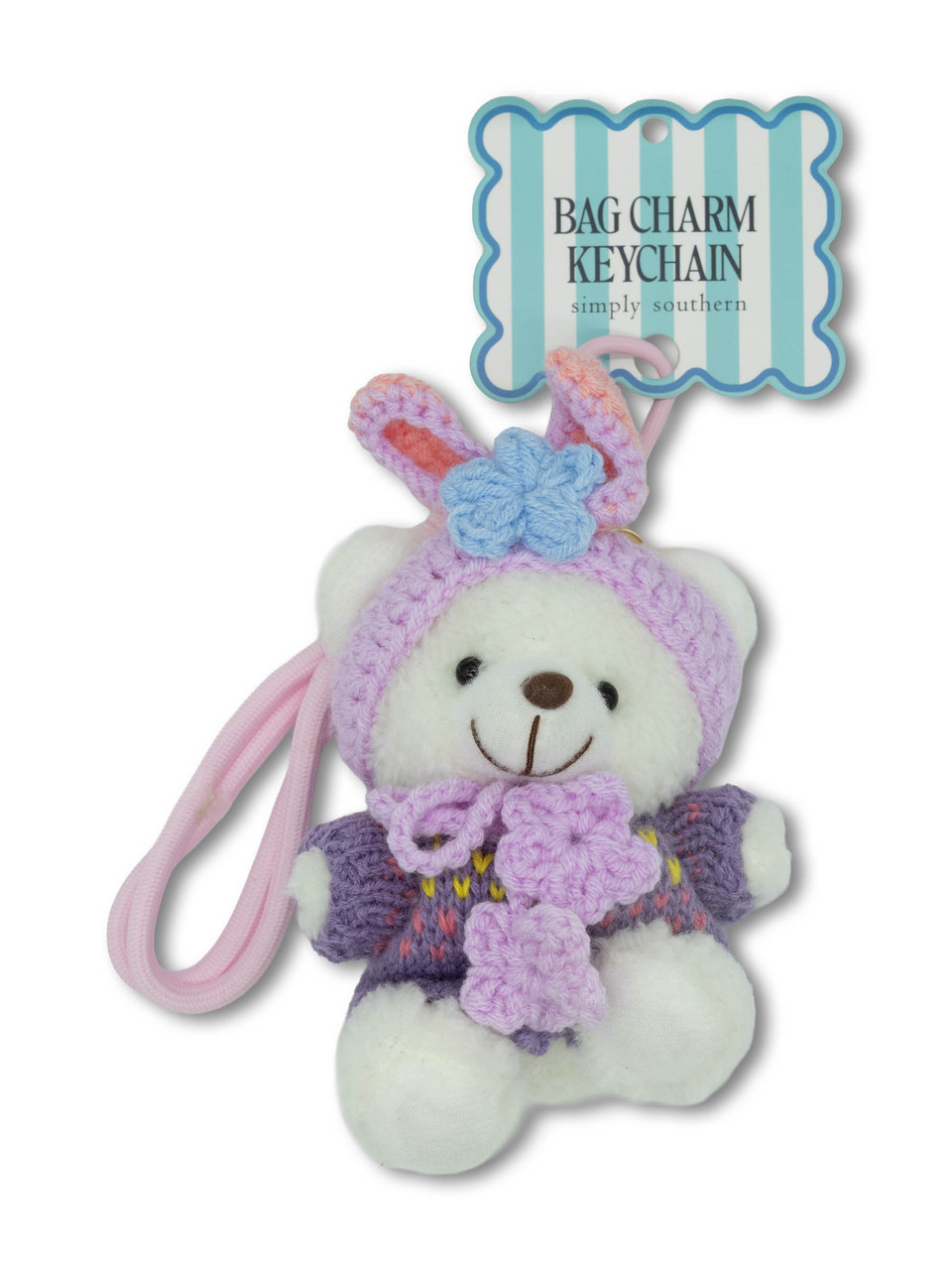 0126-BAG-CHARM-PLSH-HEADBND - Simply Southern Outlet