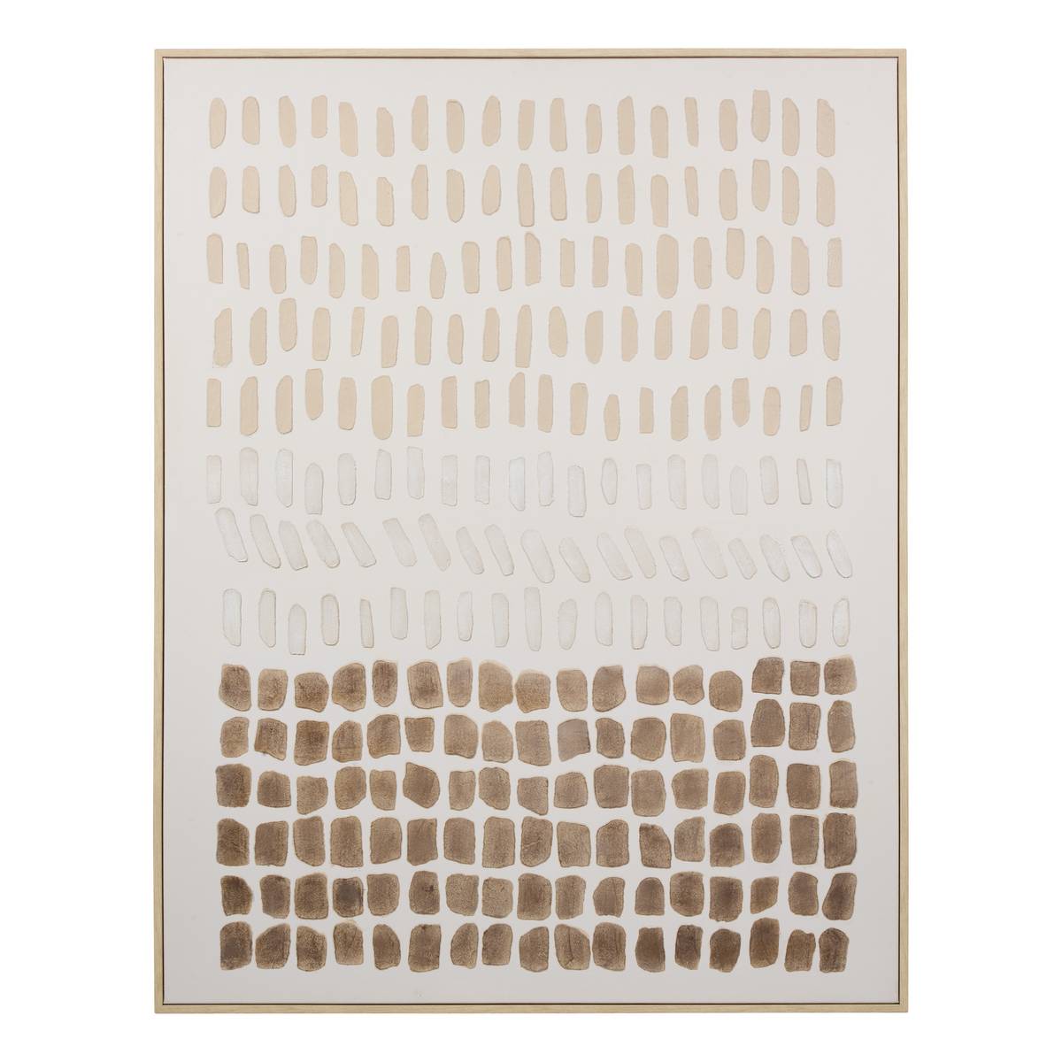 3D Canvas "Lydia" White, 78x100 cm