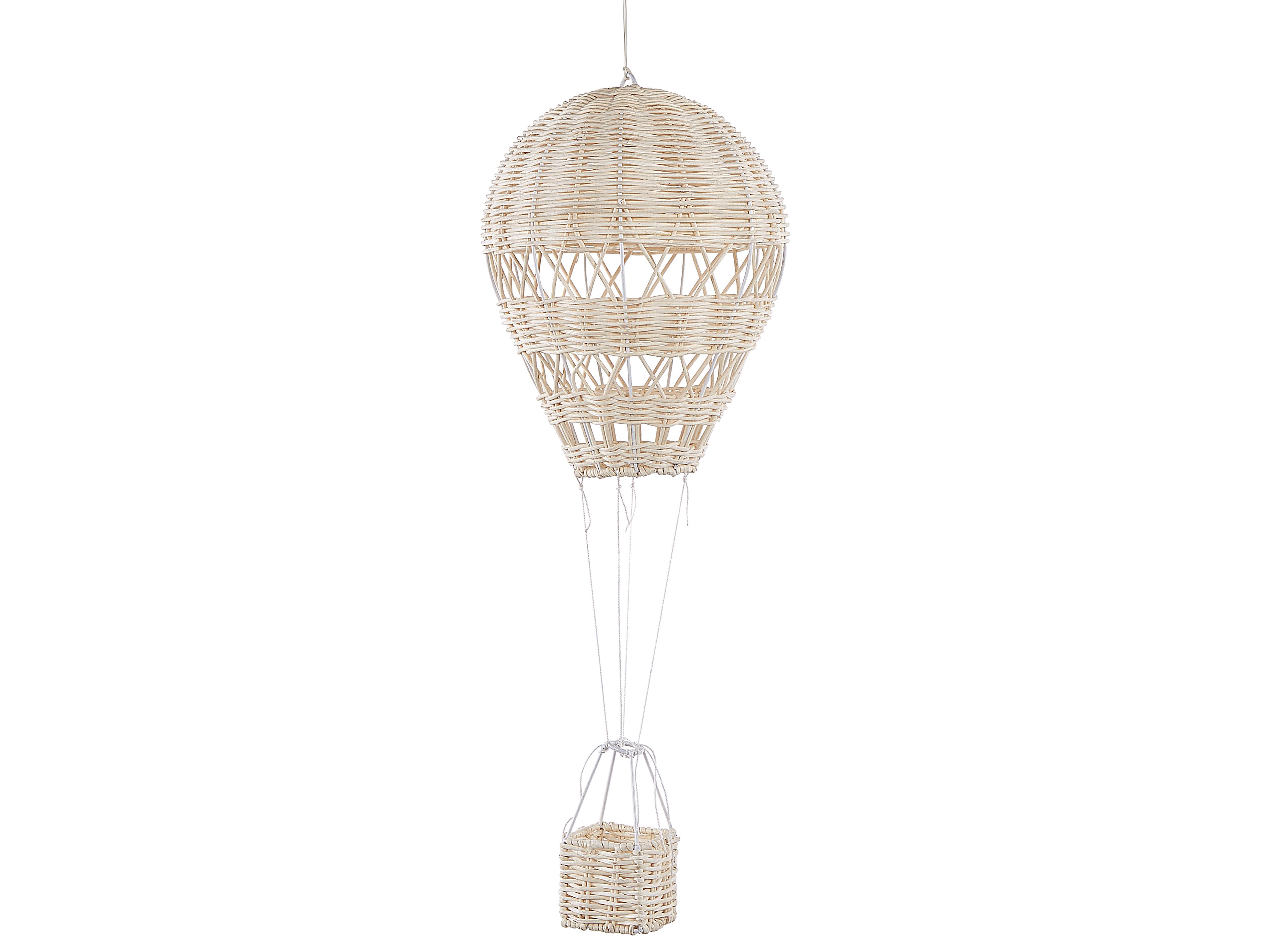 Wall Decor Balloon BEMBA Rattan 60 cm Natural