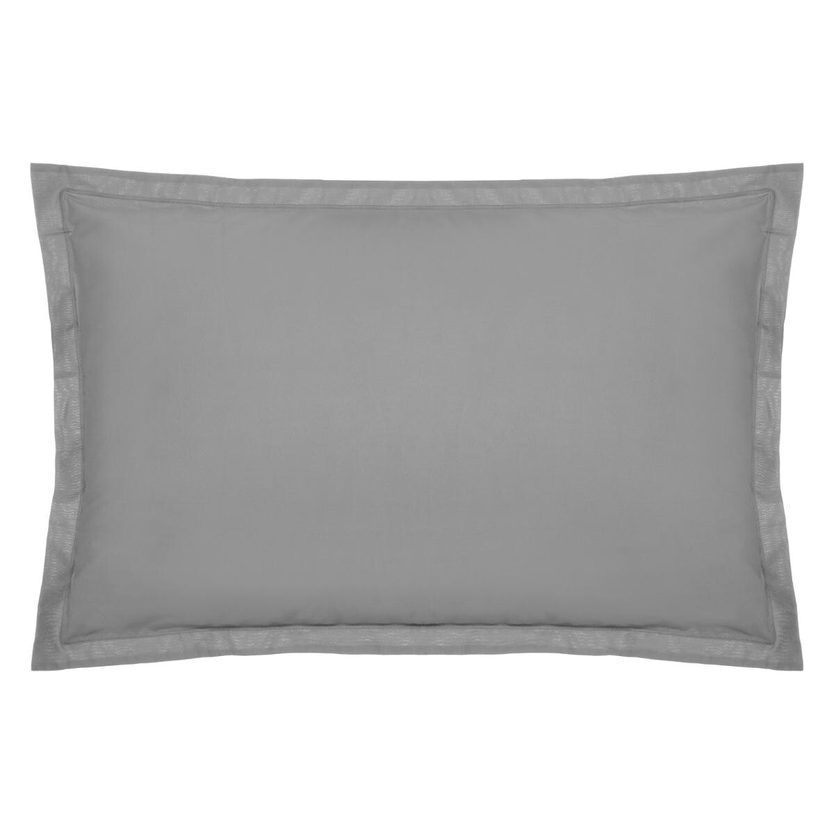 Pillowcase, cotton Mouse grey, 50x70 cm