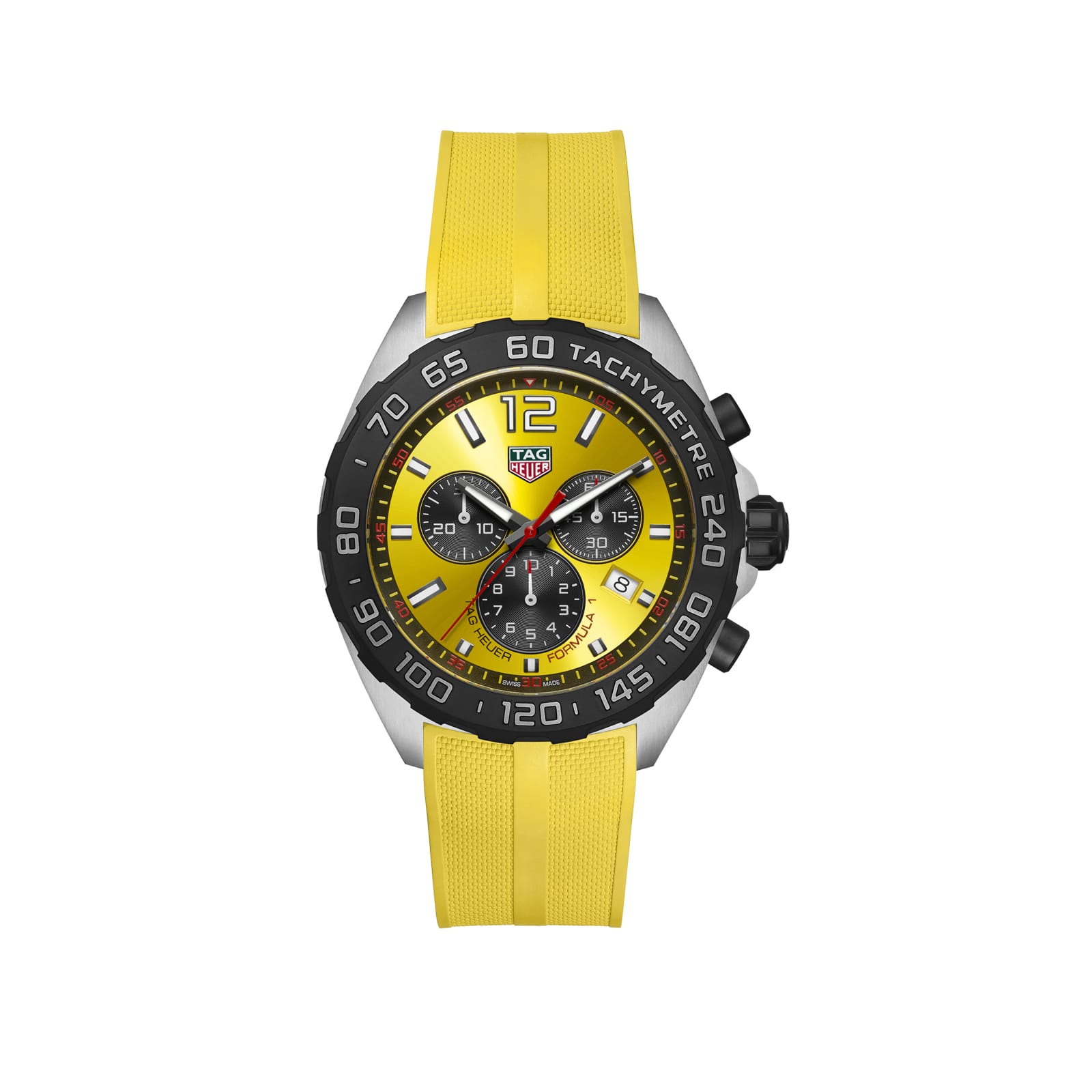 TAG Heuer Replica Watch Formula 1 Chronograph Quartz 43 mm Steel(1:1 replica) - Top club