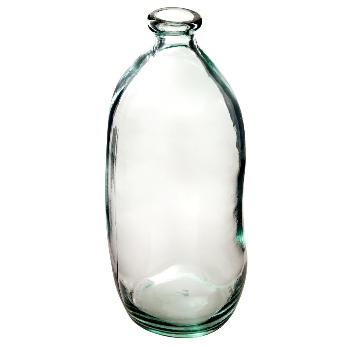Vase "Dame Jeanne" Transparent, H.73 cm