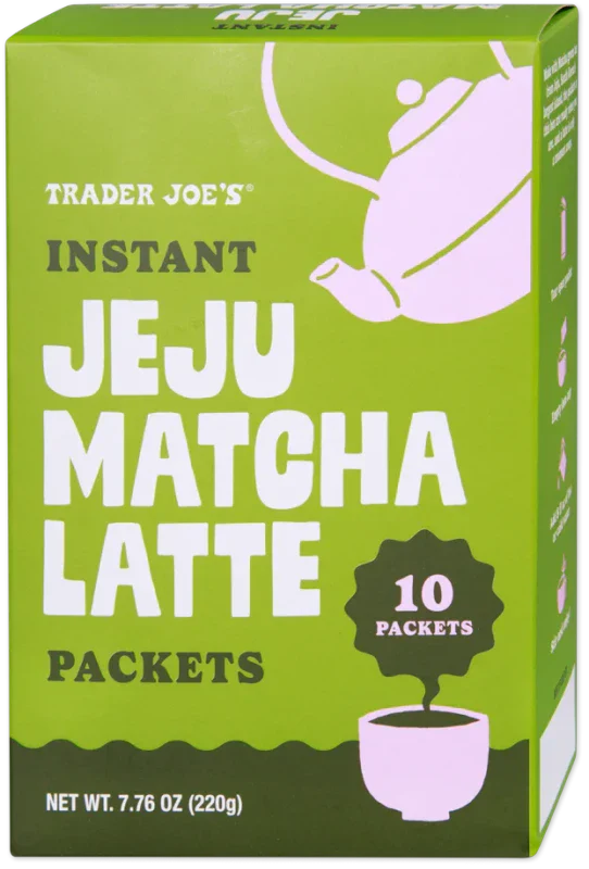 Instant Jeju Matcha Latte Packets Sweet Green Tea Mix 7.76 Oz