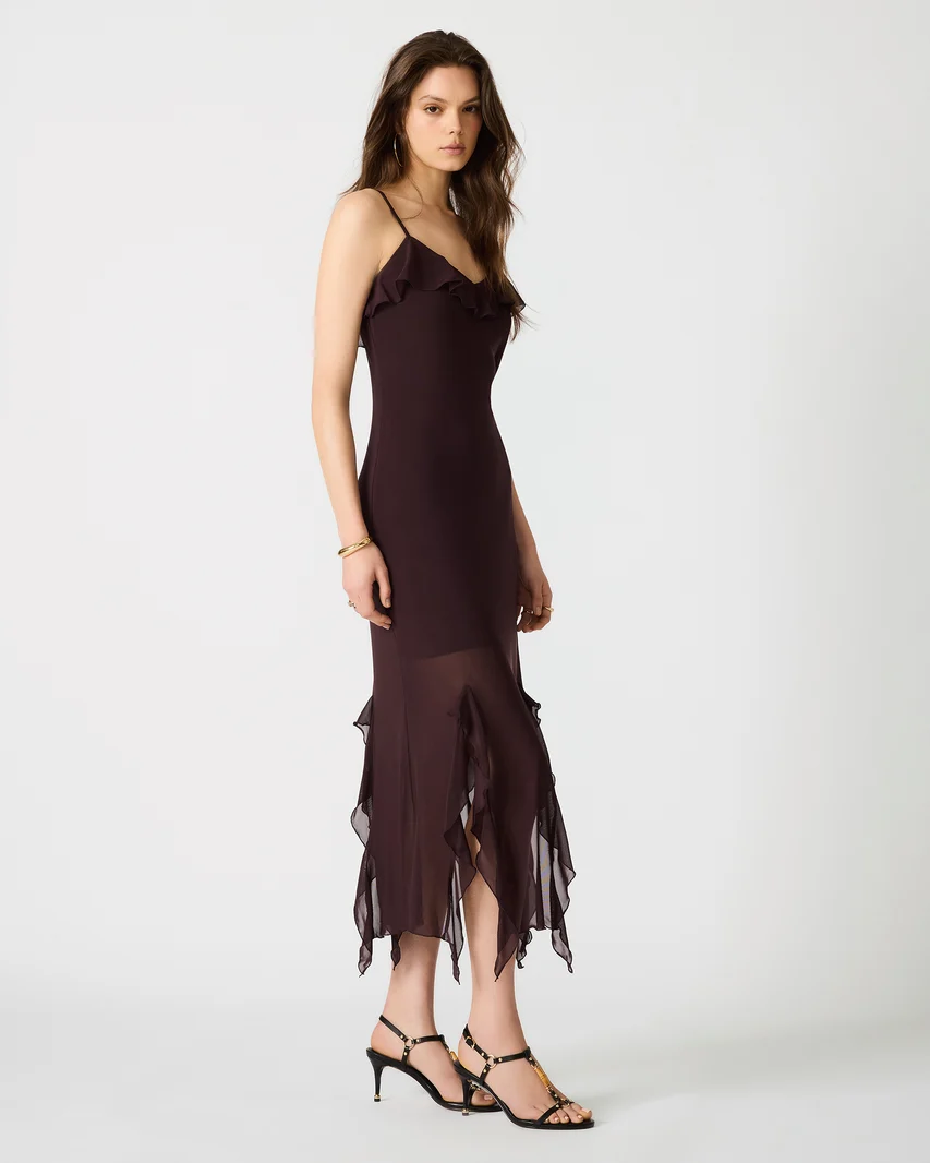 Mariane Dress Chocolate