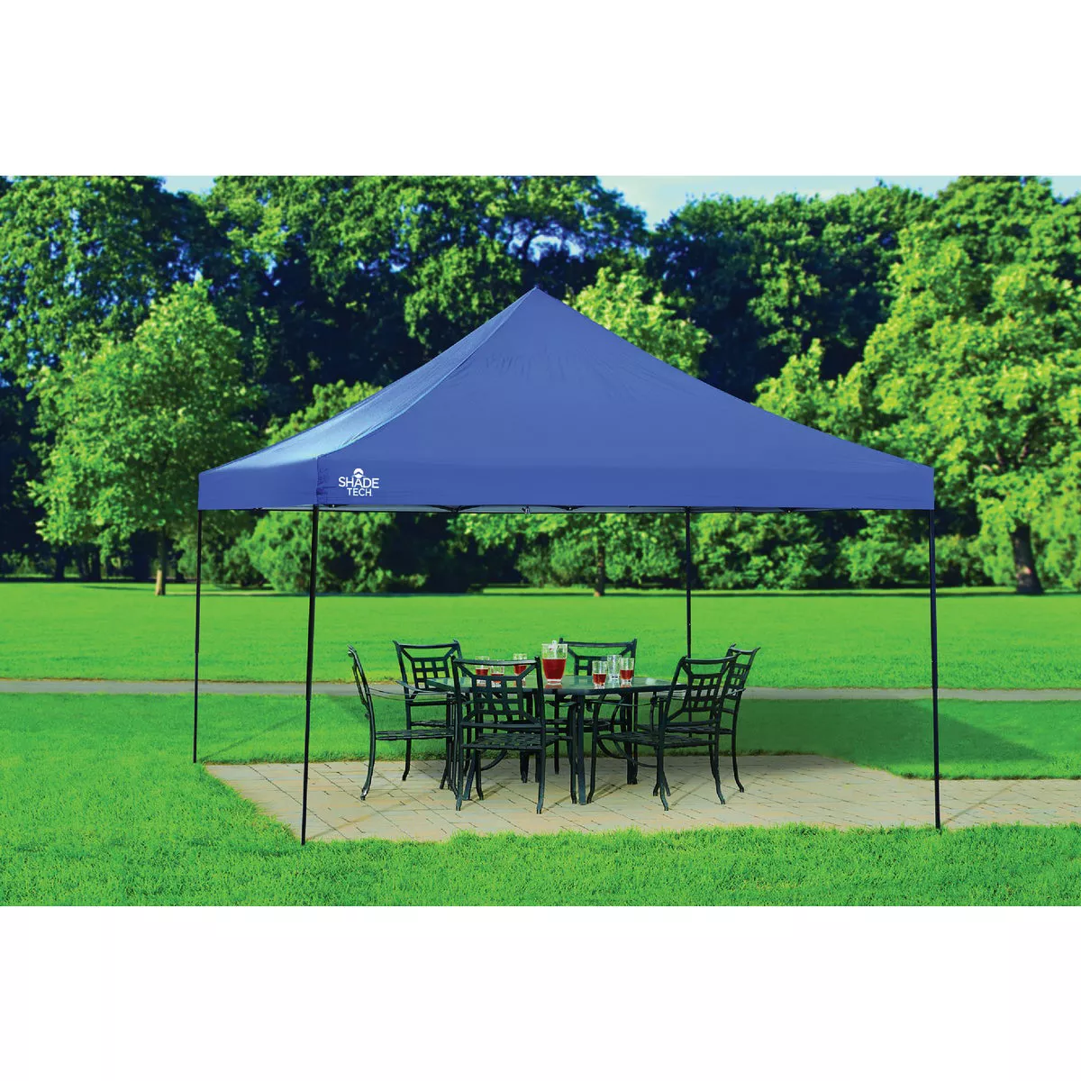 ShelterLogic Shade Tech 12 Ft. x 12 Ft. PFAs Free Fabric Pop-Up Canopy
