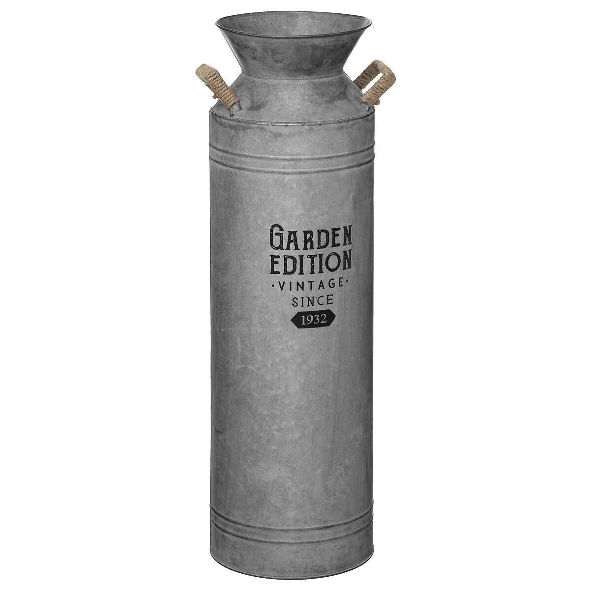 Milk jug, metal Grey, H.62 cm