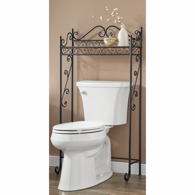 Belle Terre Scroll Space Saver and Toilet Paper Holder - MIDNIGHT VELVET CATALOG