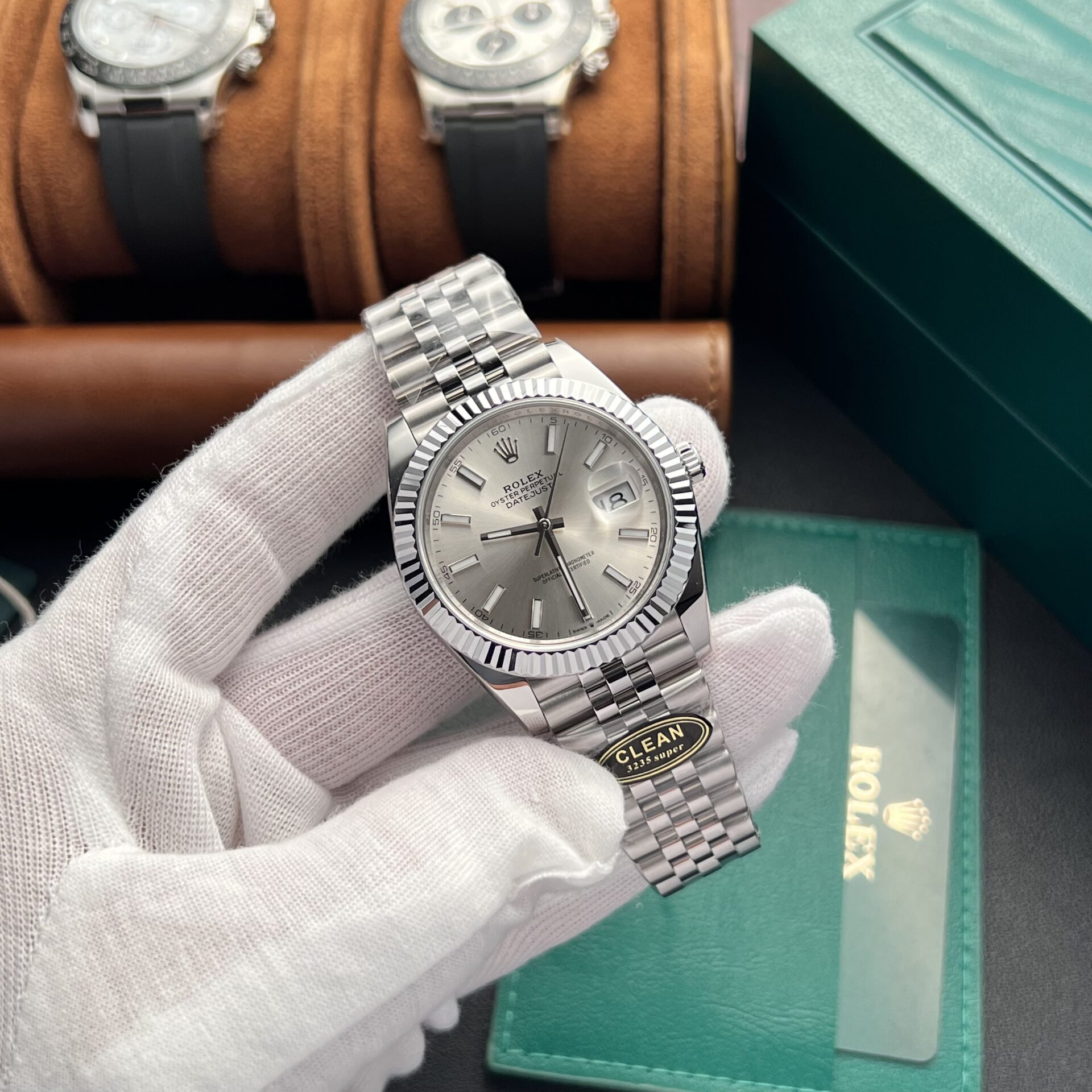 Rolex Datejust 126334 Replica Watch Siver Dial Clean Factory 41mm - Top club
