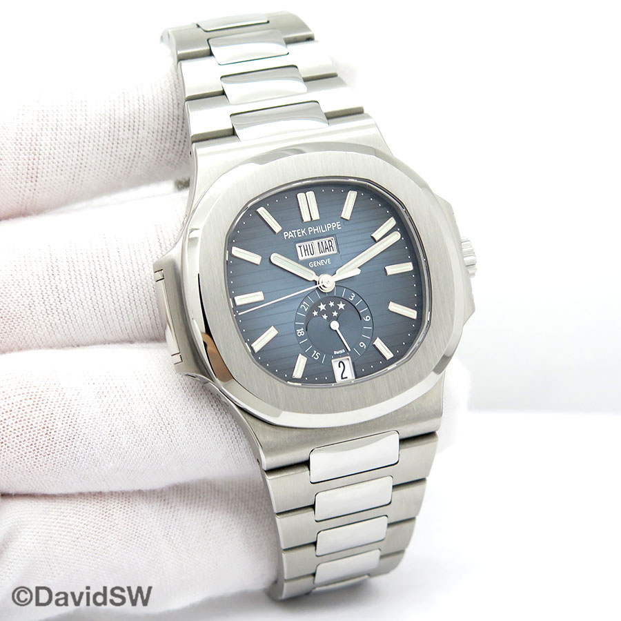 Patek Philippe 5726/1A Nautilus Annual Calendar Moonphase(1:1 replica) - Top club