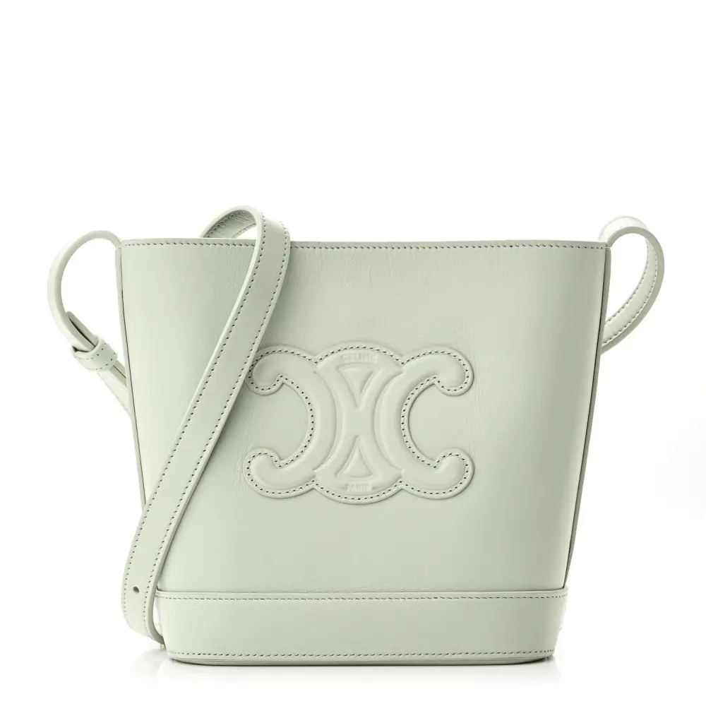 Celine Jade Smooth Calfskin Bucket Bag – Mirror Quality Superfake