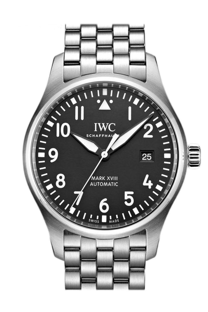 IWC Pilot Automatic Black Dial 40mm Men's Watch IW327011(1:1 replica) - Top club