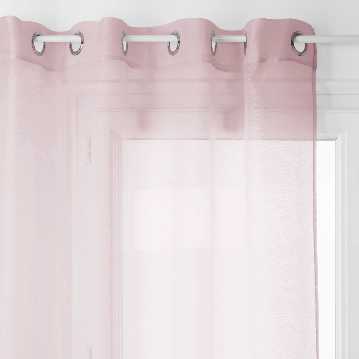 Sheer curtain "Moly" Light pink, 135x240 cm
