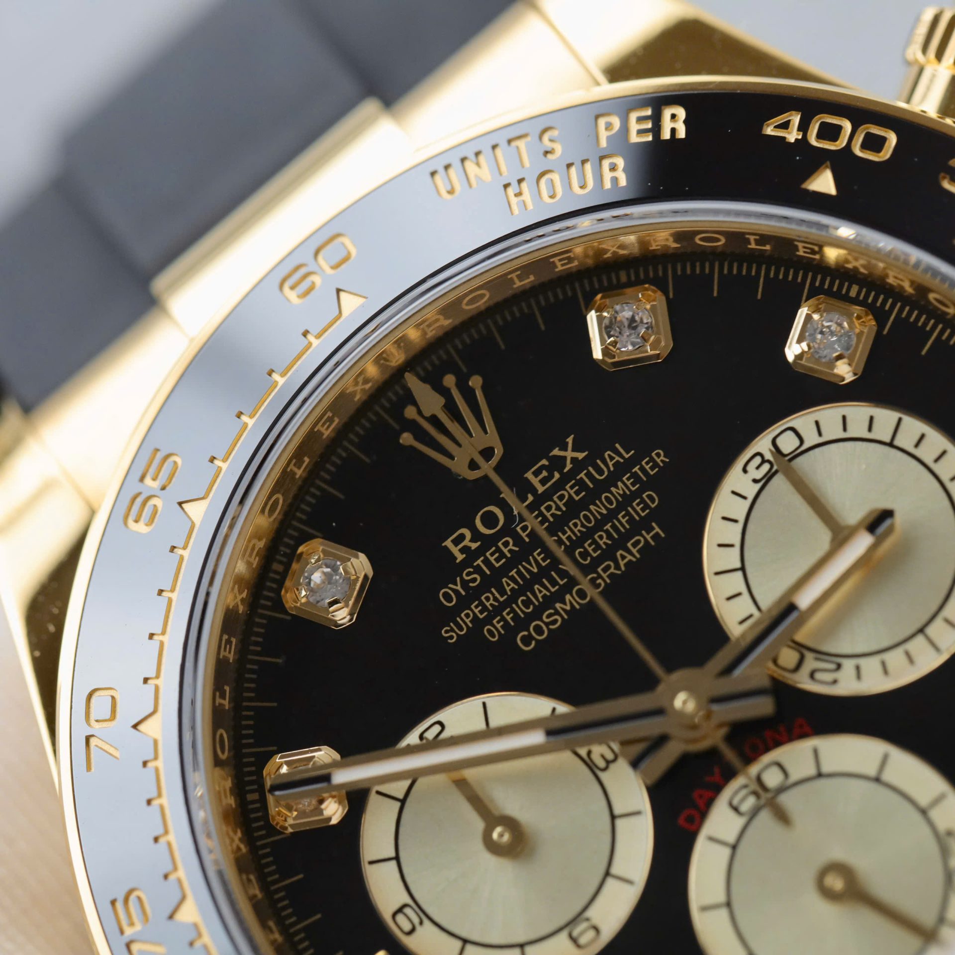 Rolex Daytona Replica Watch Custom 18K Gold Wrapped Movement Calibre 4131 40mm - Top club