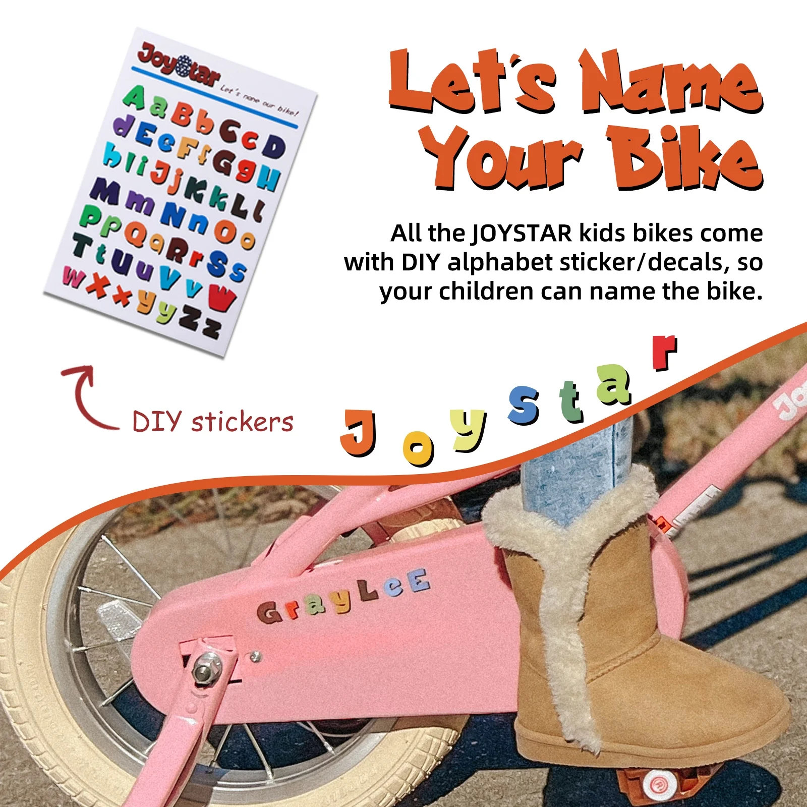 JOYSTAR Little Daisy 14 Inch Kids Bike for 3 4 5 Years Girls with Handbrake Children Princess Bicycle with Training Wheels Basket Streamer Toddler Cycle Bikes Blue - Image 7
