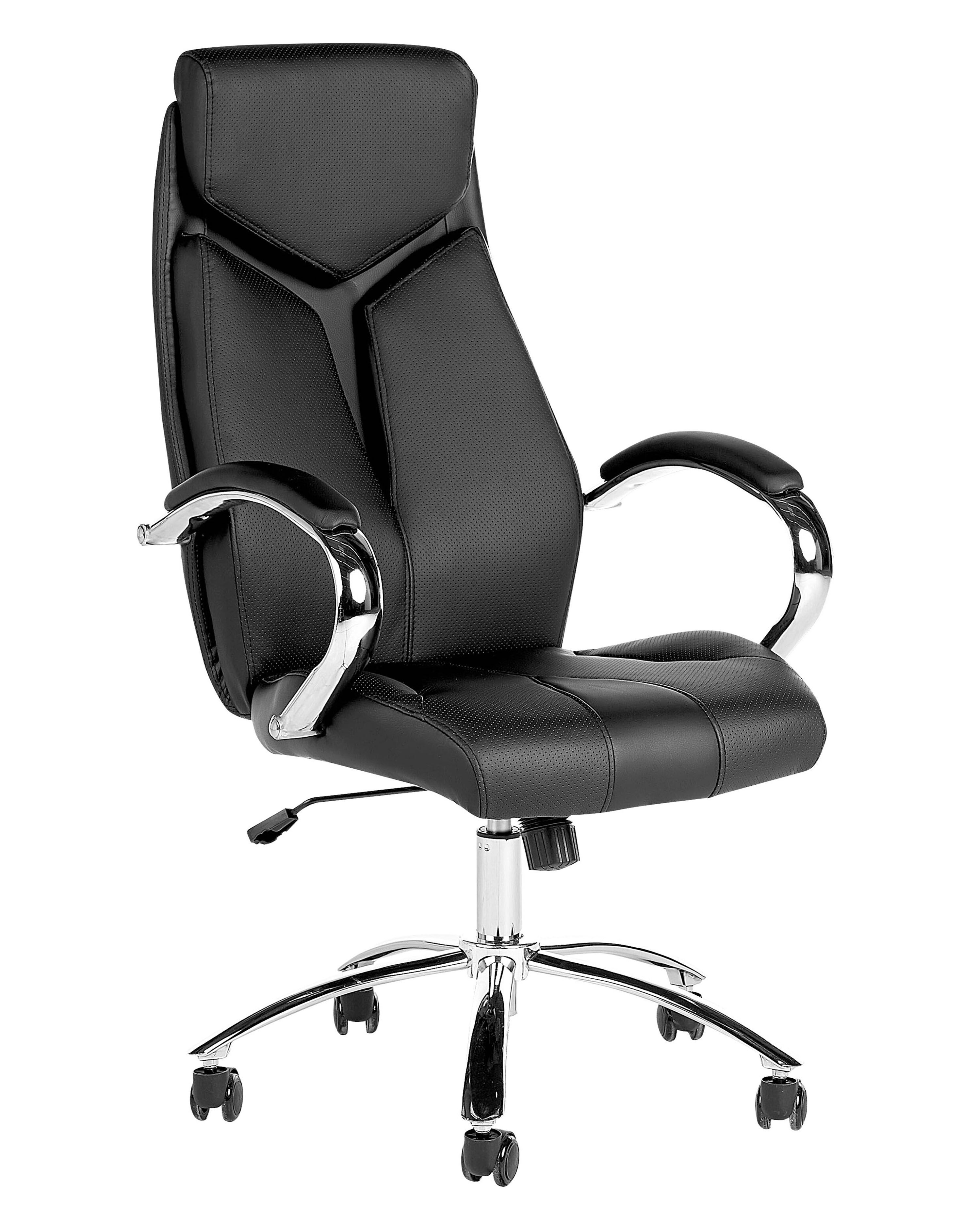 Office Chair FORMULA Faux Leather Black