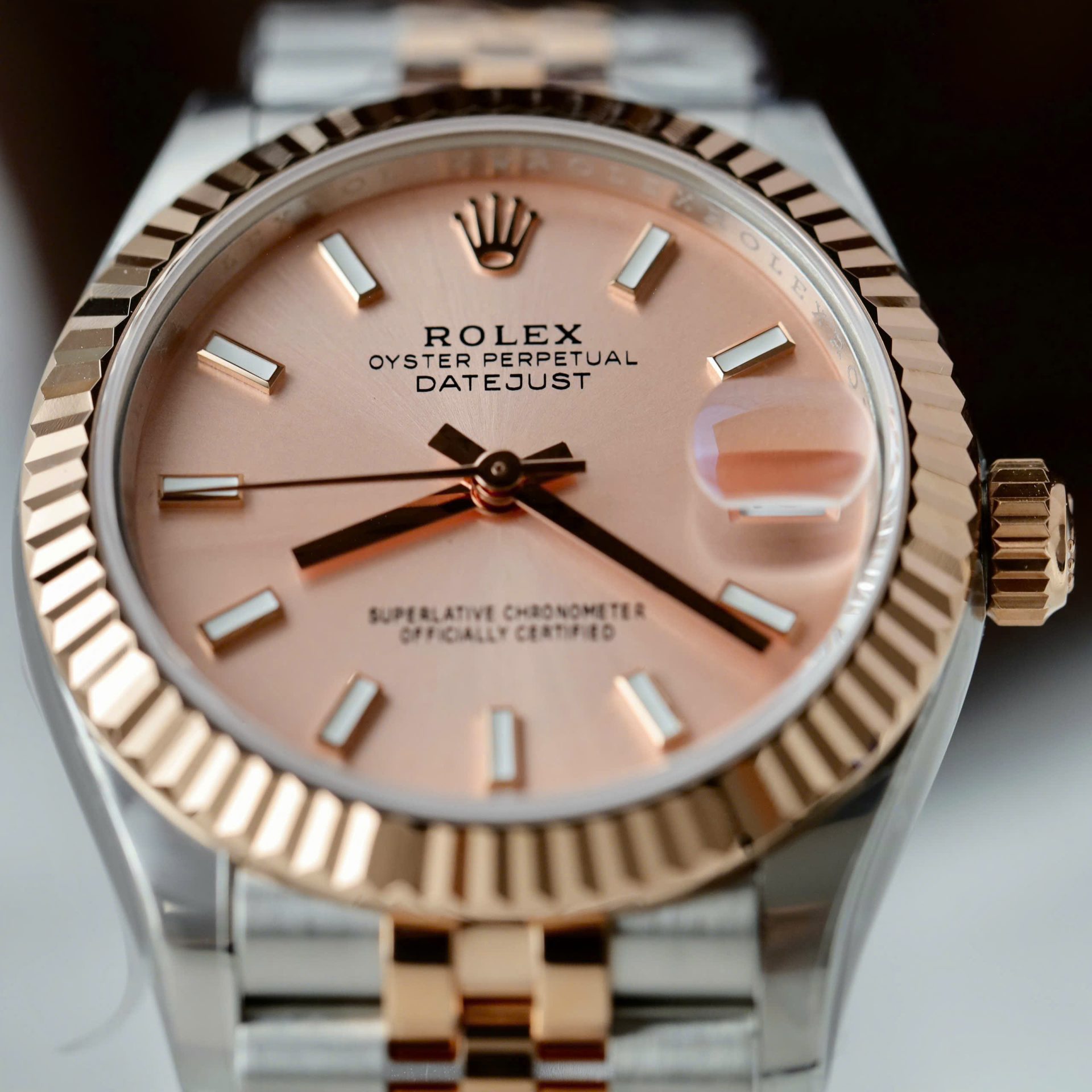 Rolex DateJust Imitation Luxury Watches Pink Dial Jubilee Strap THB Factory 31mm - Top club
