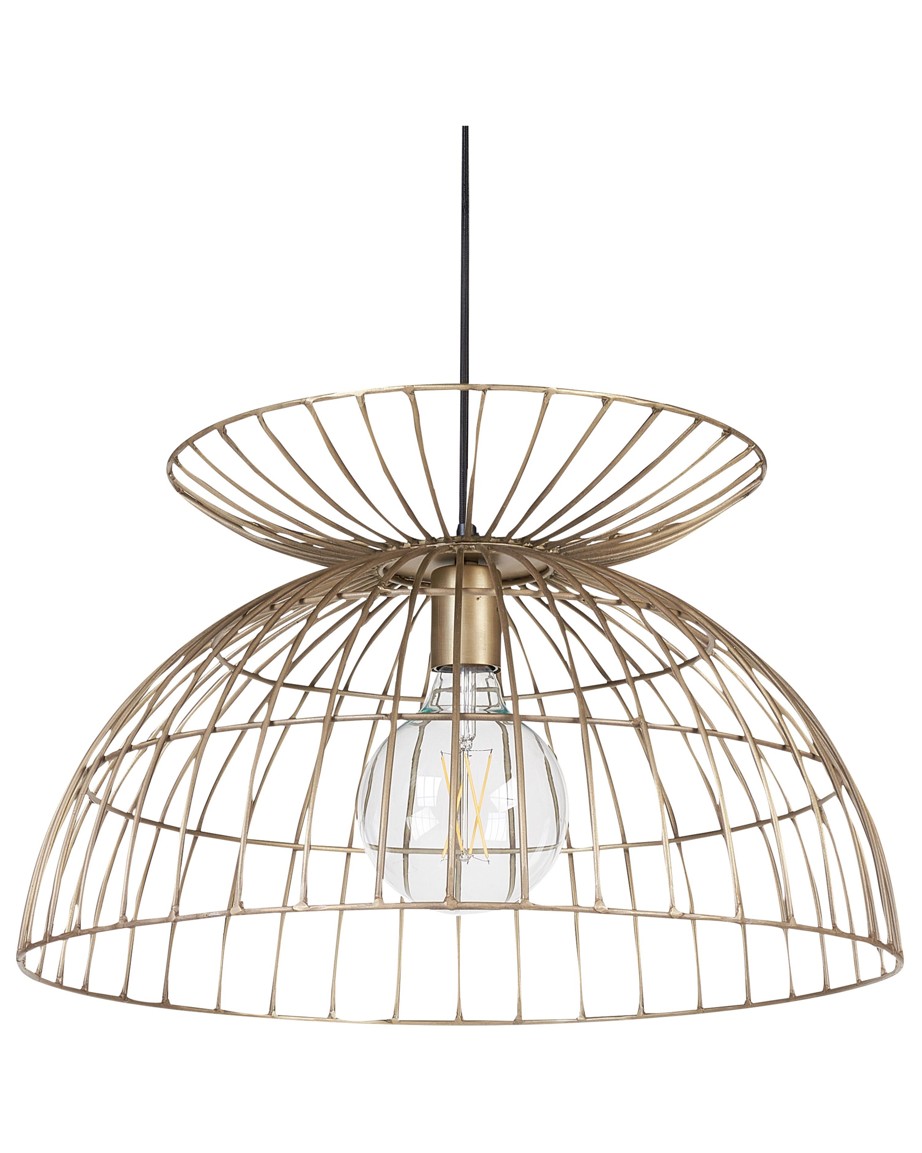 Pendant Lamp MAHANADI Metal Brass