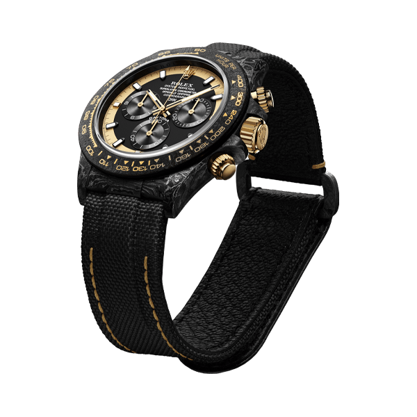 ROLEX Diw Daytona cream invert gold 40mm oyster black(1:1 replica) - Top club