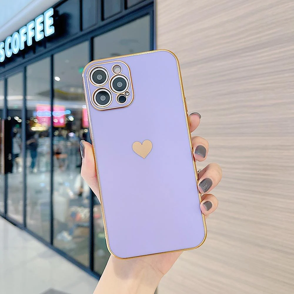 Love Heart Full Cover iPhone Case - Wholesale & Influencer