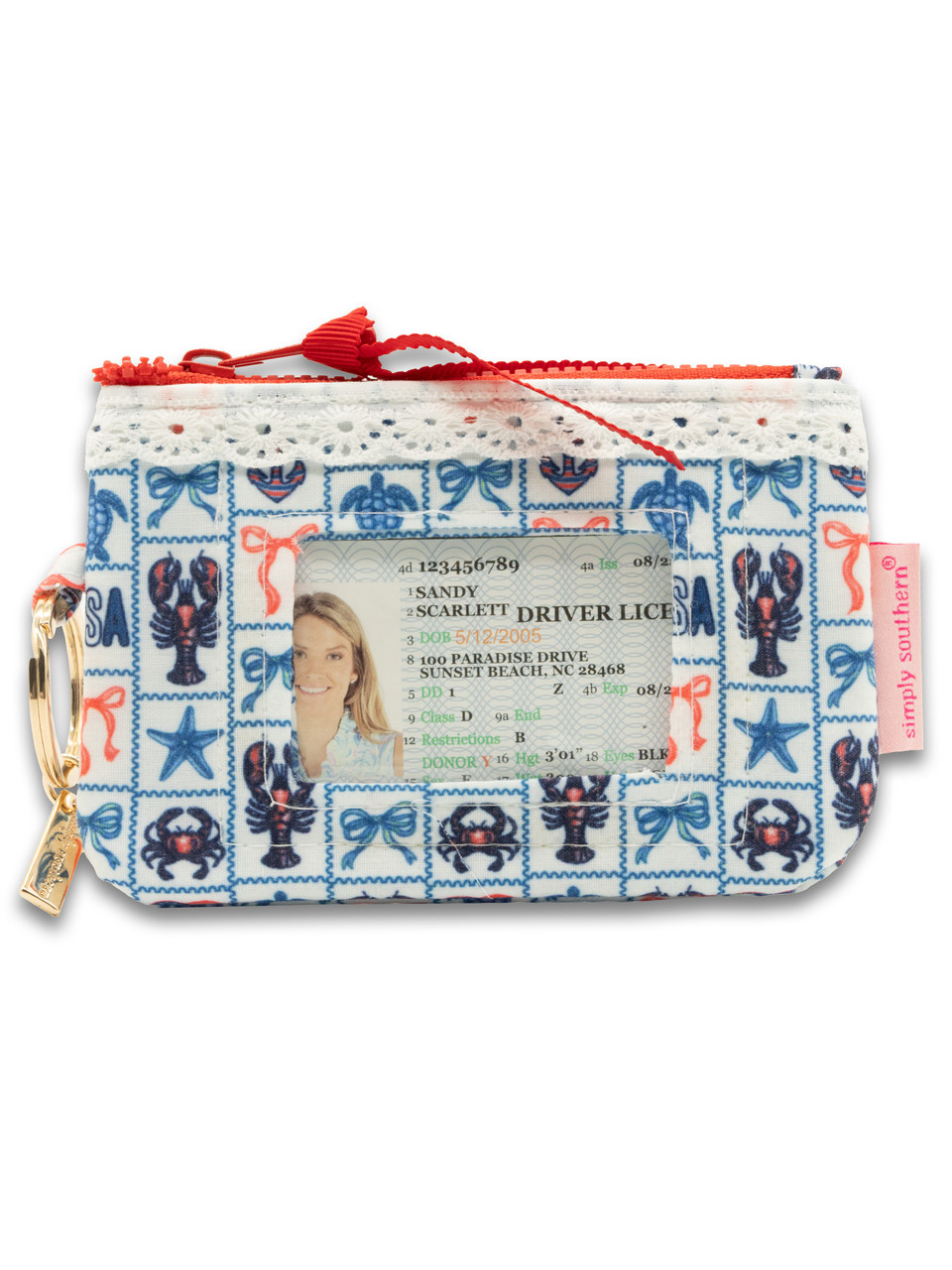 0126-BAG-IDWLT-LACE-LOBPTCH - Simply Southern Outlet