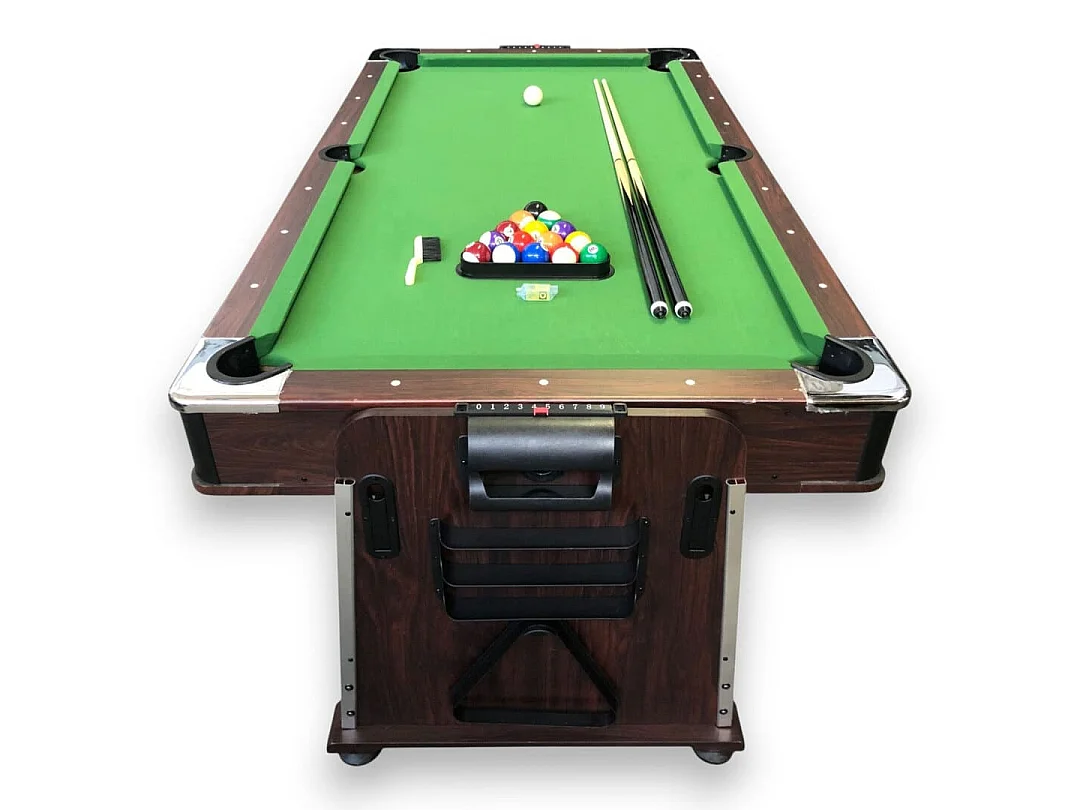Table de Billard 7 pieds Multi-jeux vert Air Hockey, Table de Tennis, Table – Stark