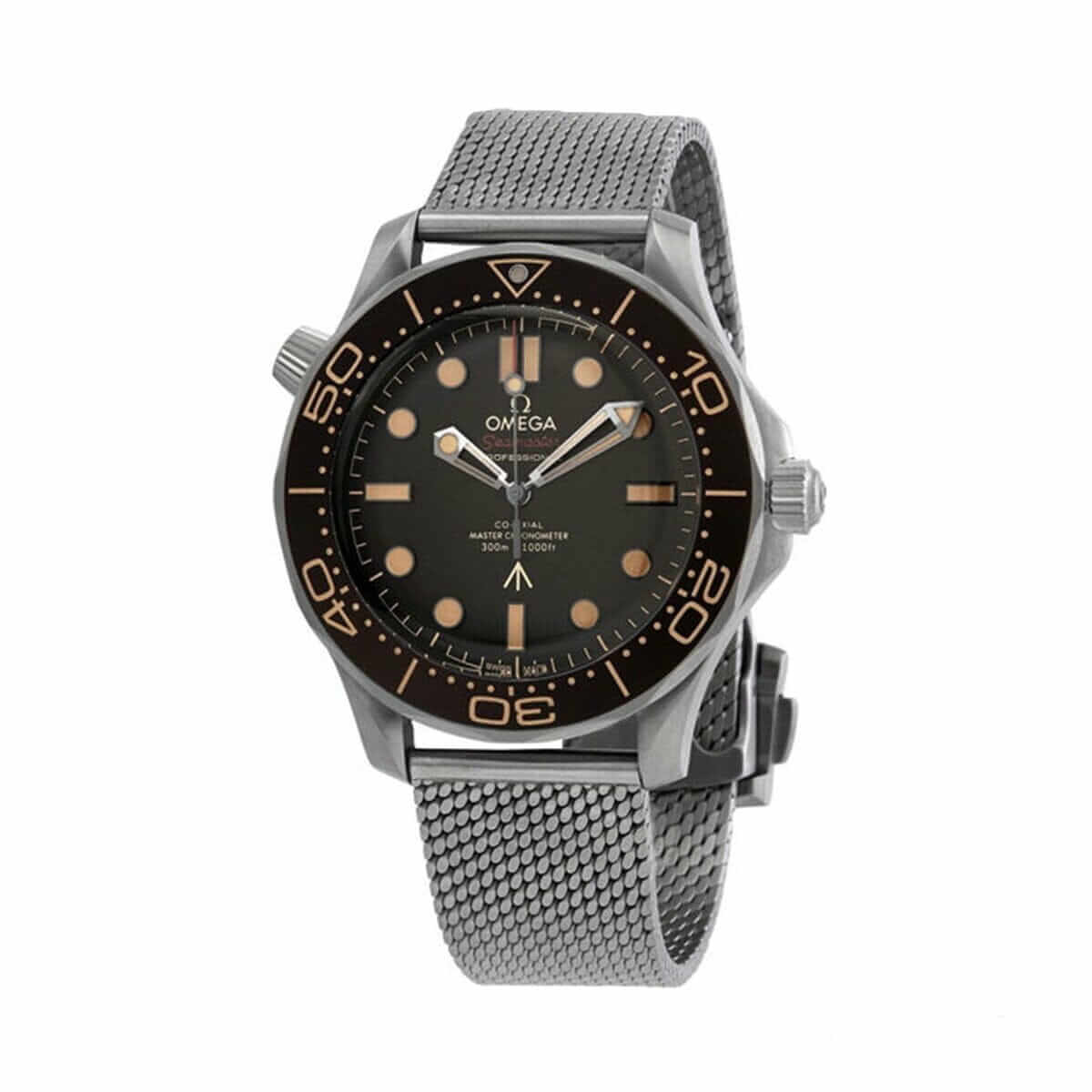 Seamaster 300M 007 Brown Dial Replica - Elite Watch Atelier
