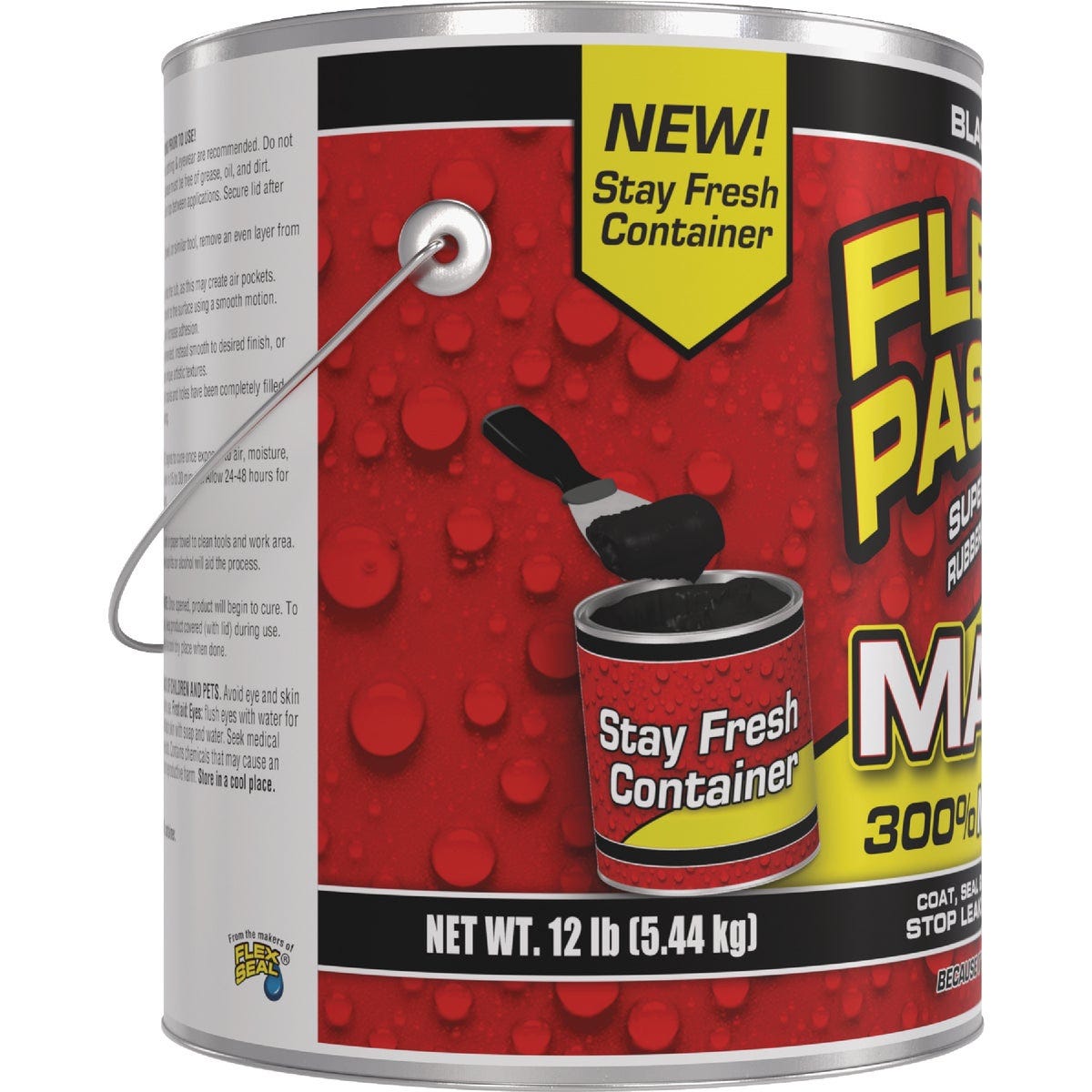 Flex Paste MAX 12 Lb. Black Sealer