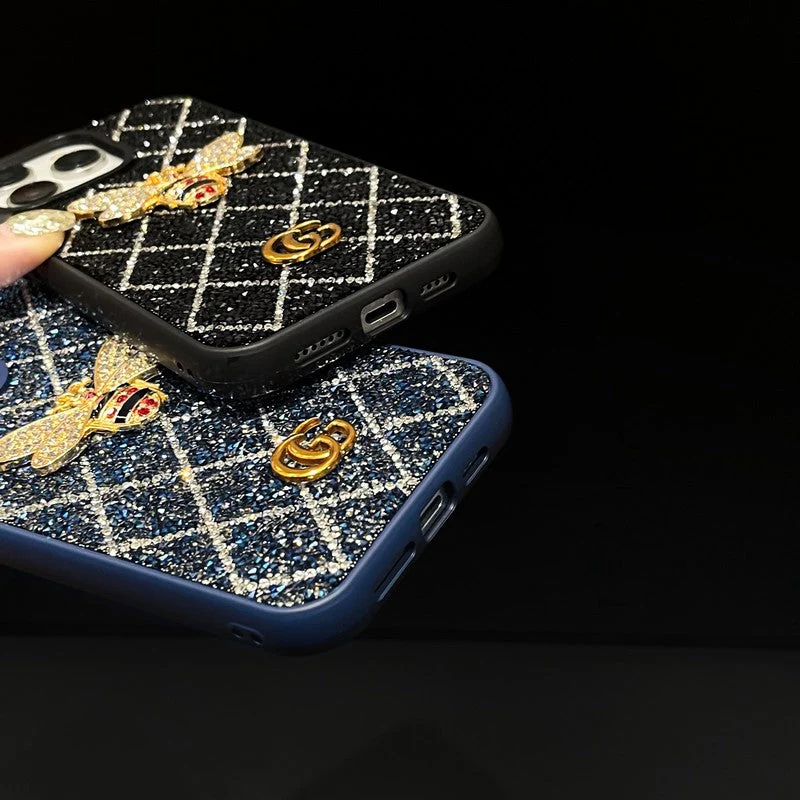 GG Bee Diamond iPhone Case - Wholesale & Influencer