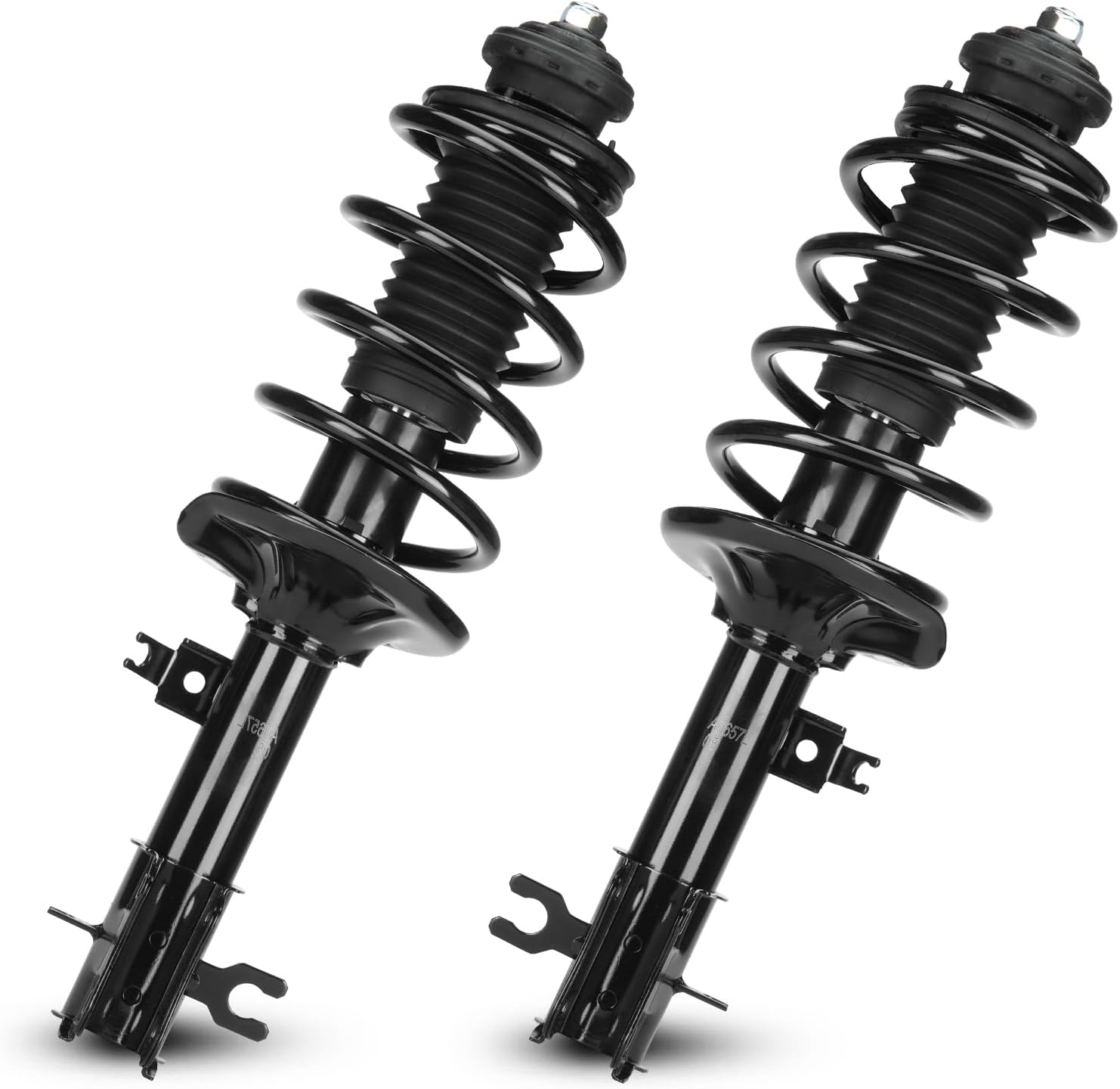 Front Complete Strut Shock Absorber Fit for Chevy Aveo 1.6L FWD 2004-2012, Aveo5 2007-2011, for Pontiac G3 2009-2010, Wave 1.6L 2005-2008, Replace 172295 172296(Set of 2)