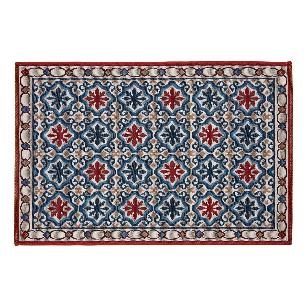 Rug "Oceania" Blue, 90x60 cm