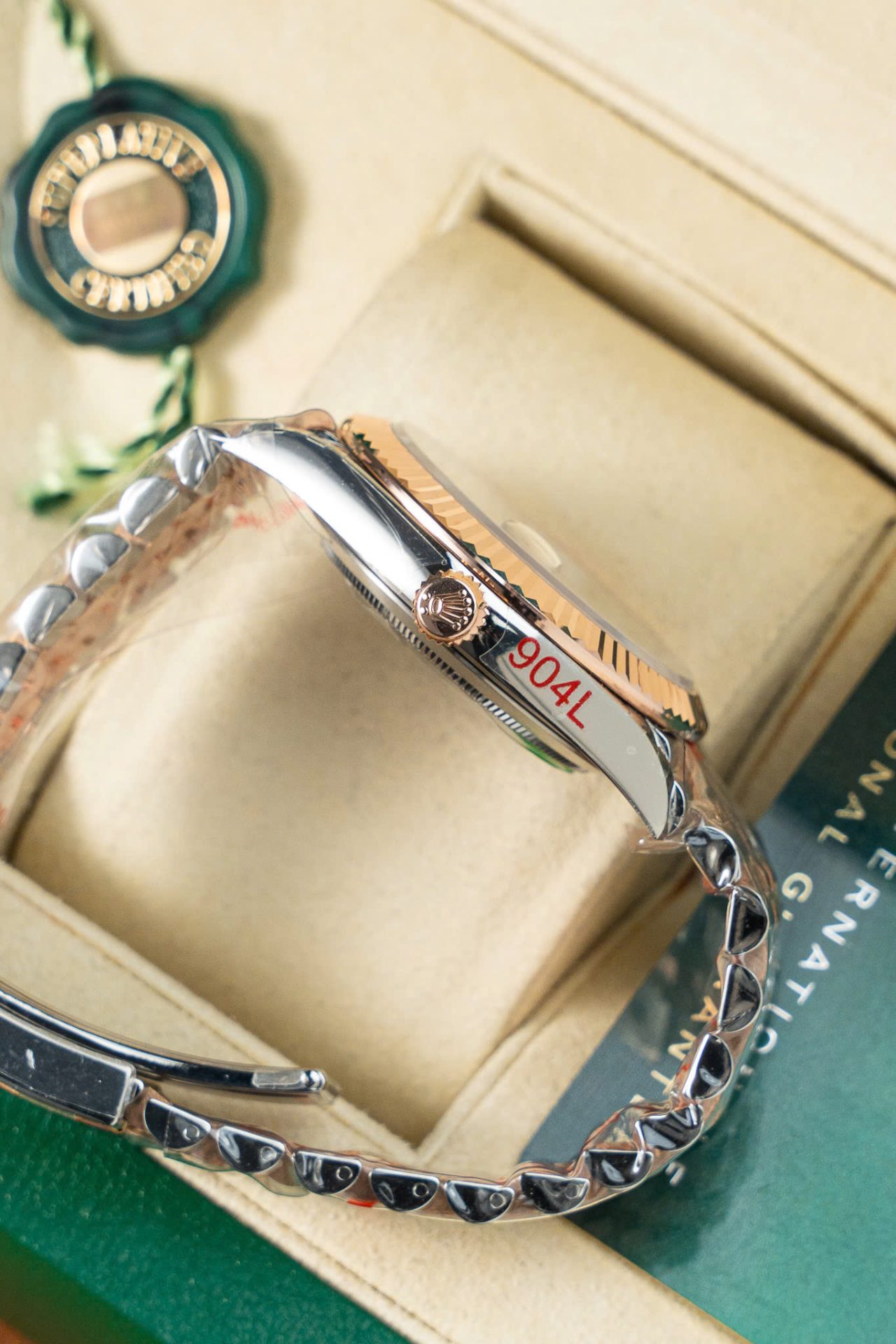 Rolex Copies Watch DateJust 126331 Dial Sundust Custom Gold Wrapped GM Factory 41mm - Top club