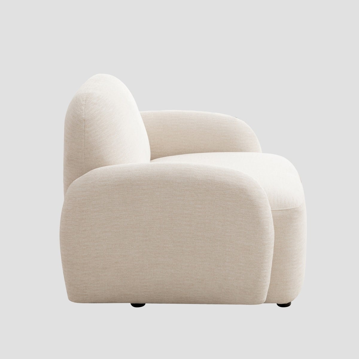 Fotel HELMI ecru 108x87x73 cm
