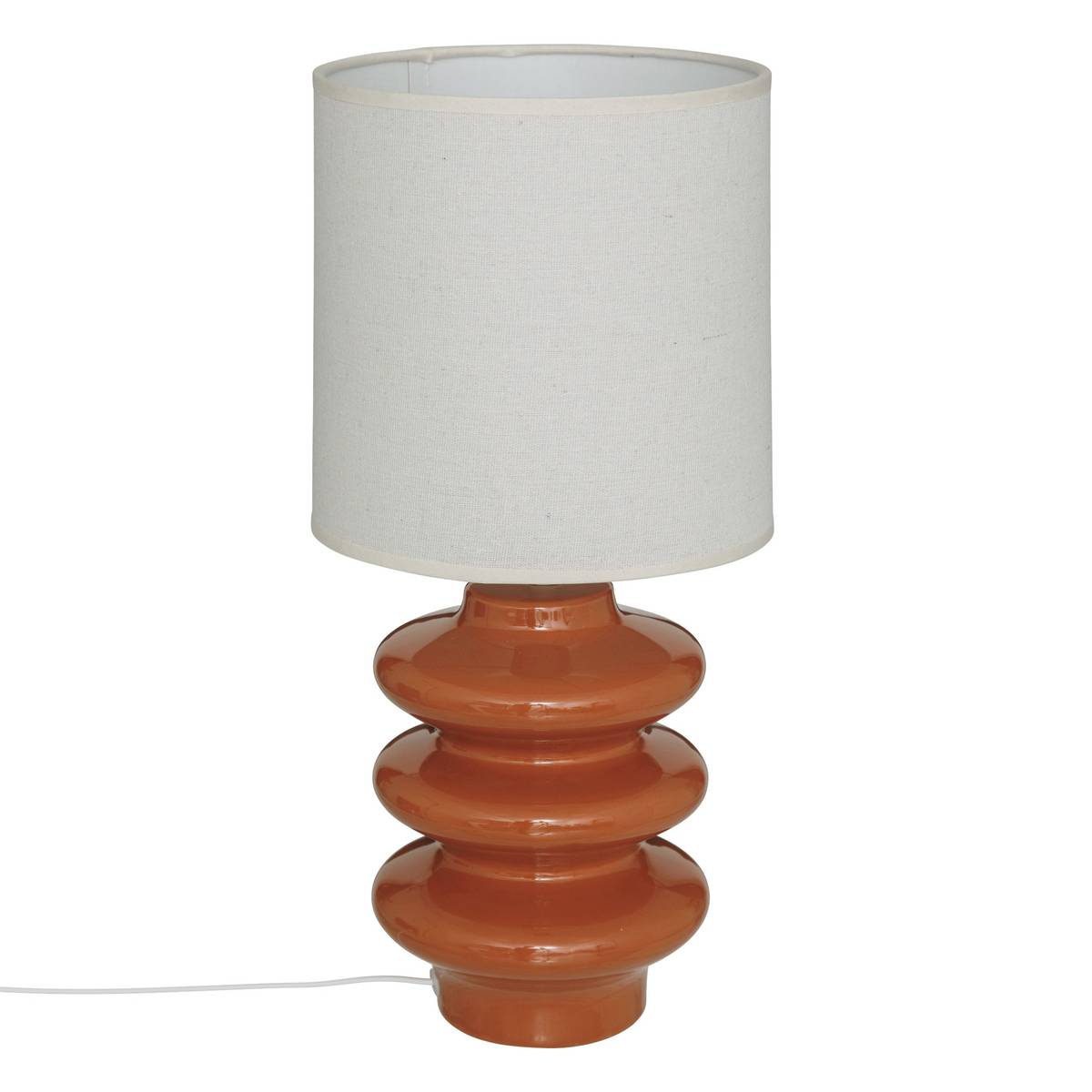 Table Lamp "Vinus" Terracotta, H.45.5 cm