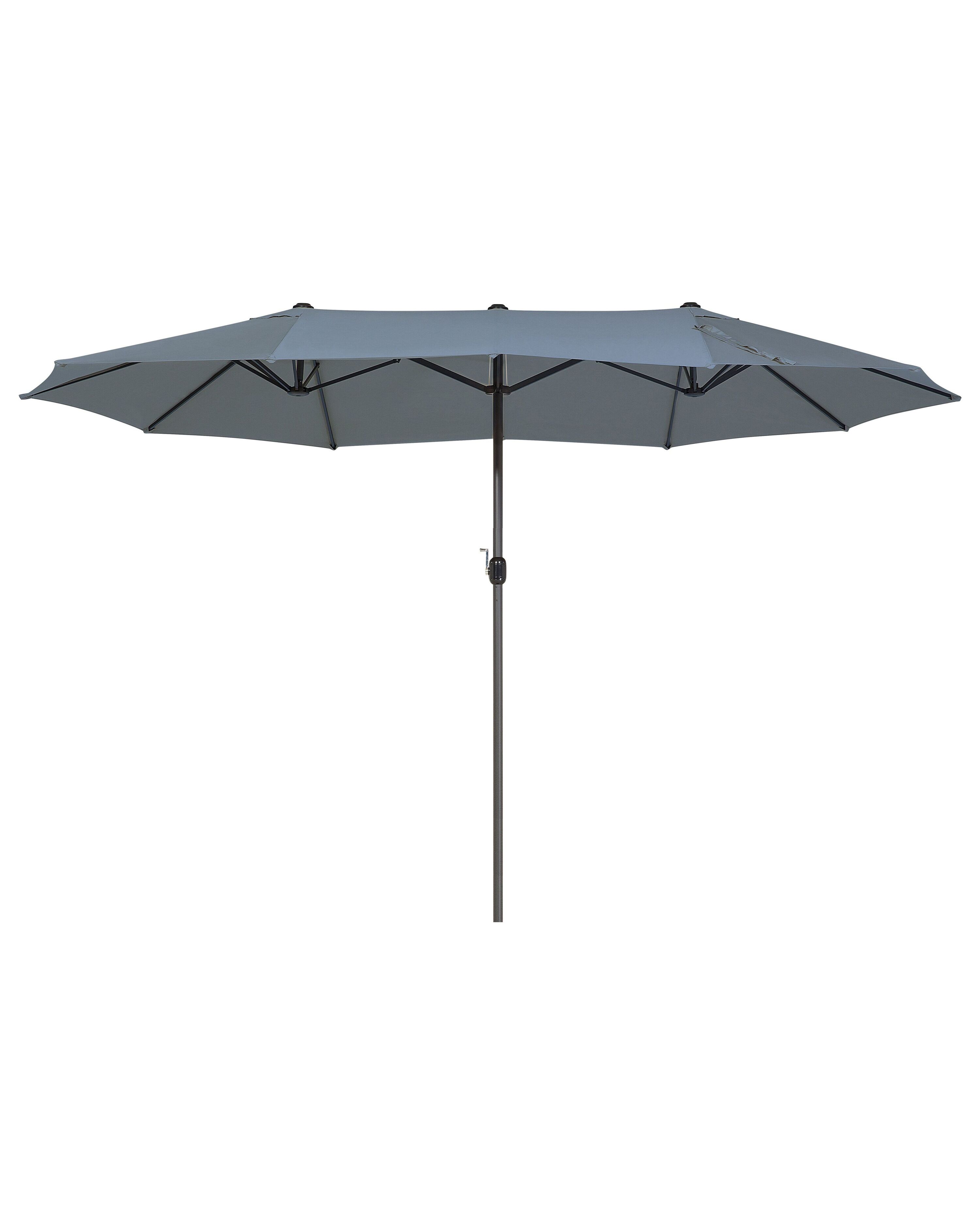 Patio Parasol 460 cm SIBILLA Grey