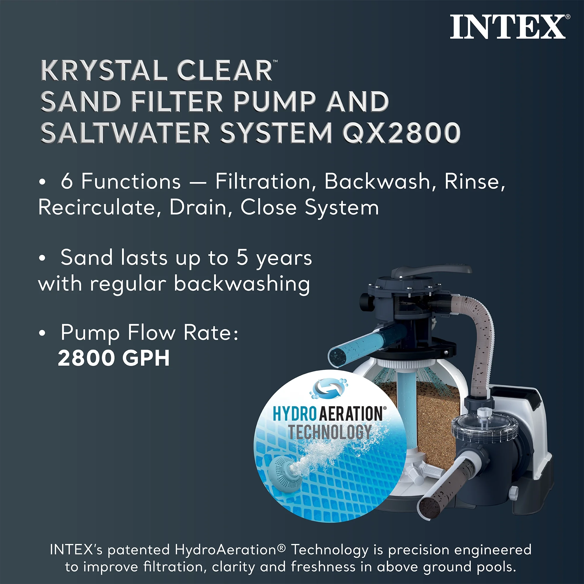 Open Box Intex 32 Ft x 16 Ft x 52 Inch Ultra XTR Rectangular Pool Set w/ Pump - Image 6
