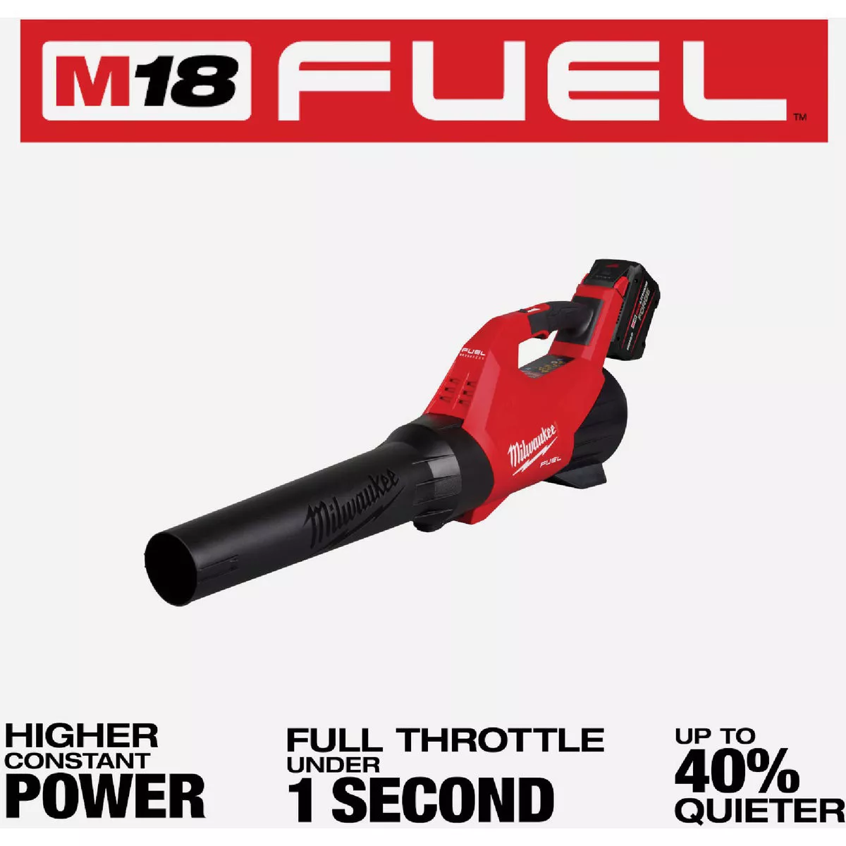 Milwaukee M18 FUEL Blower Kit With RedLithium Forge Battery & Charger