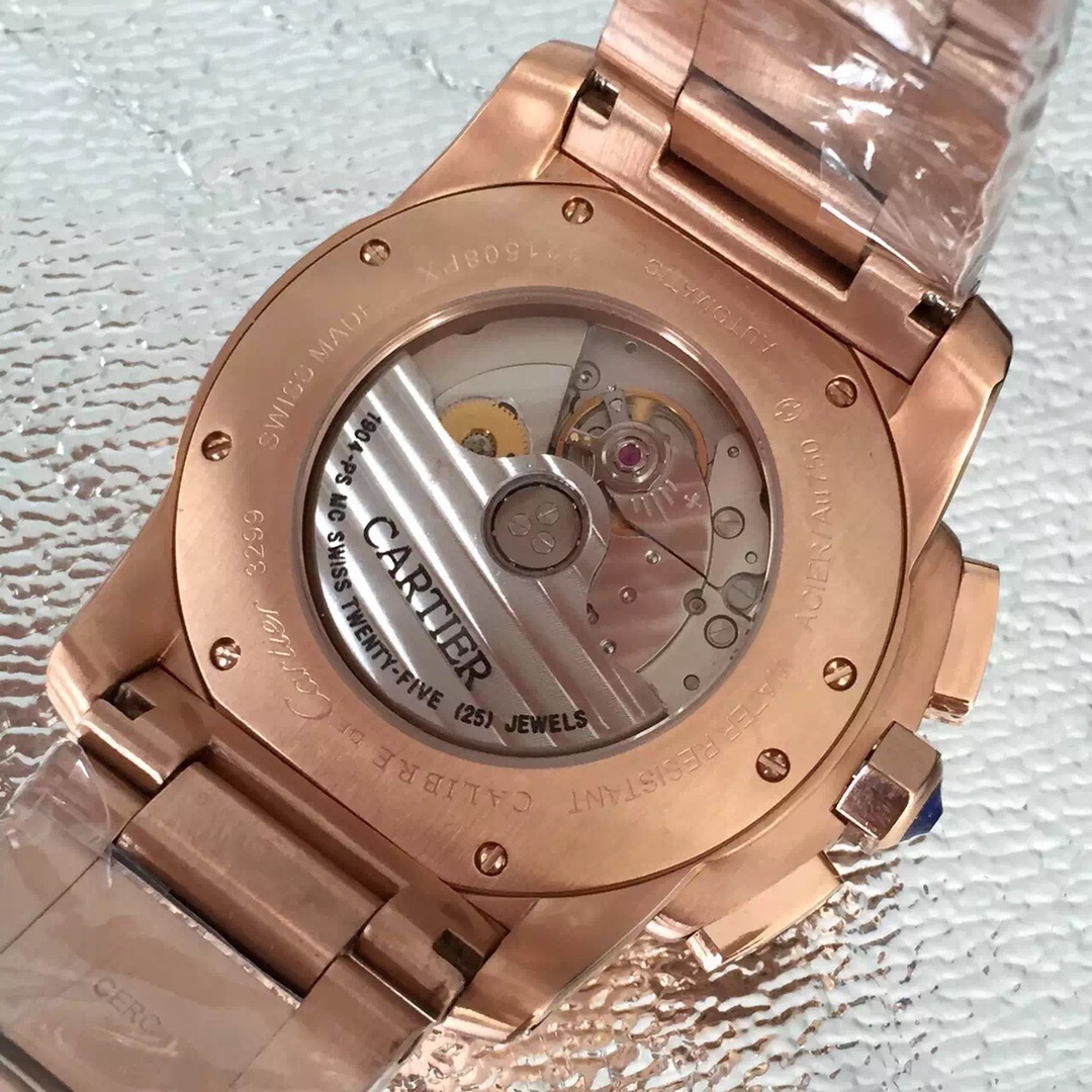 Cartier Calibre Chronograph Men's Watch(1:1 replica) - Top club