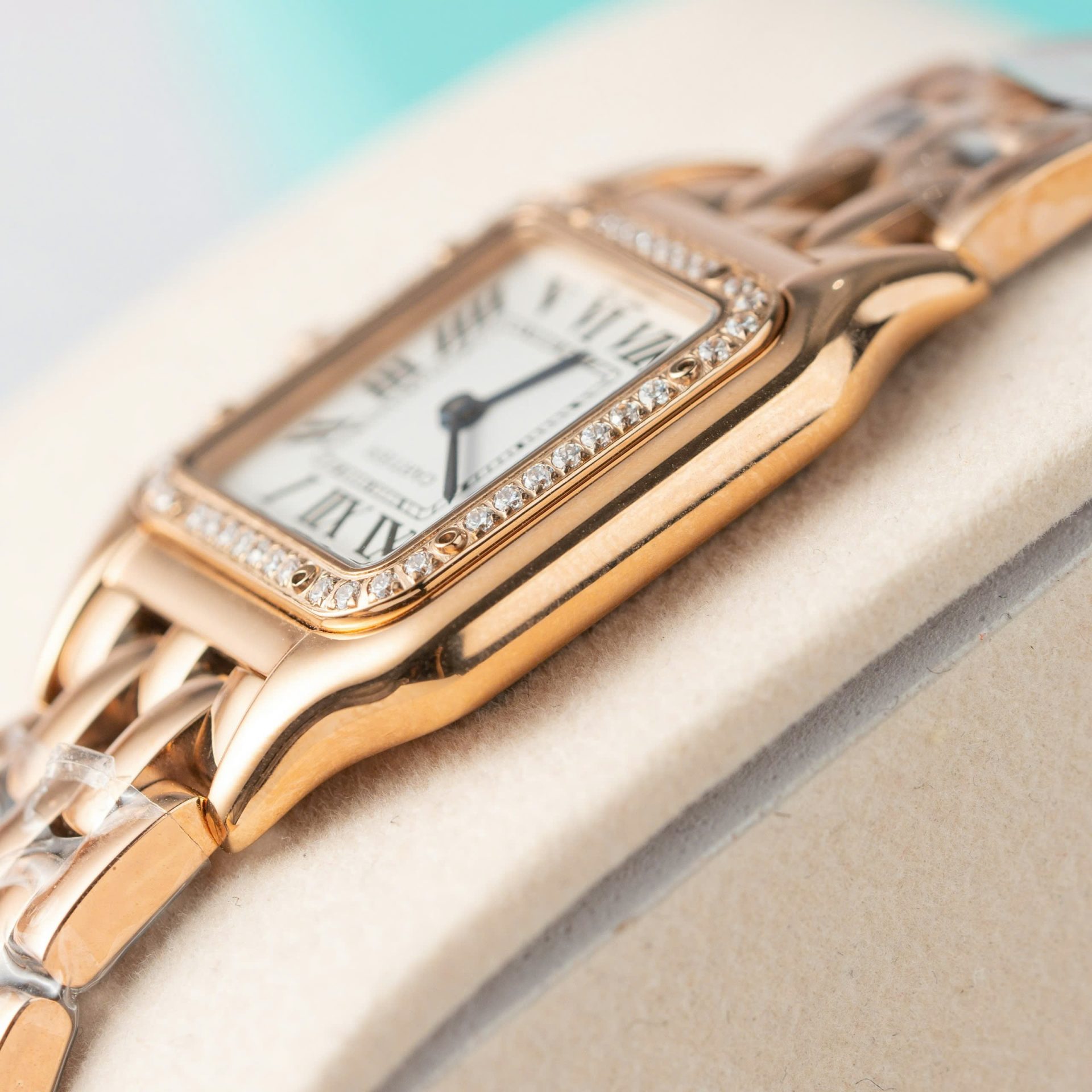 Cartier Panthere Women s Replica Watch Rose Gold Quartz 27mm - Top club