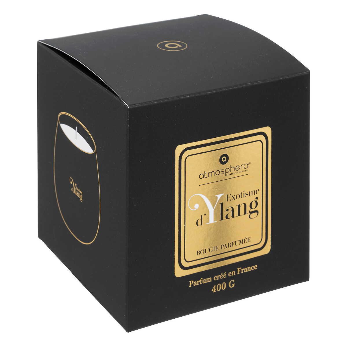 Scented candle "Arlo" Ylang ex&oacute;tico, 400g