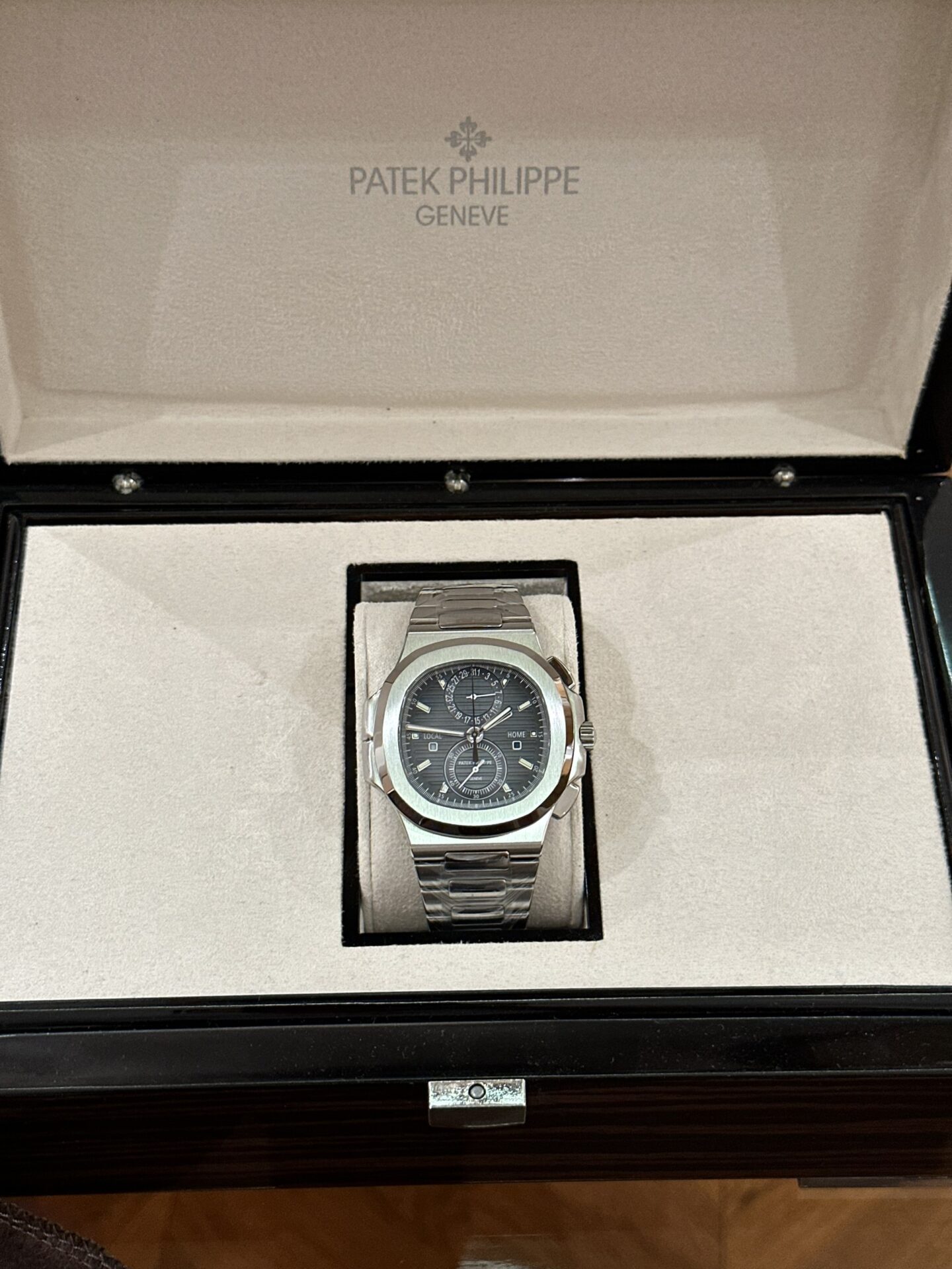 Patek Philippe Replica 1:1 Watch Nautilus 5990 Steel Strap Factory PPF 40mm - Elite Watch Atelier